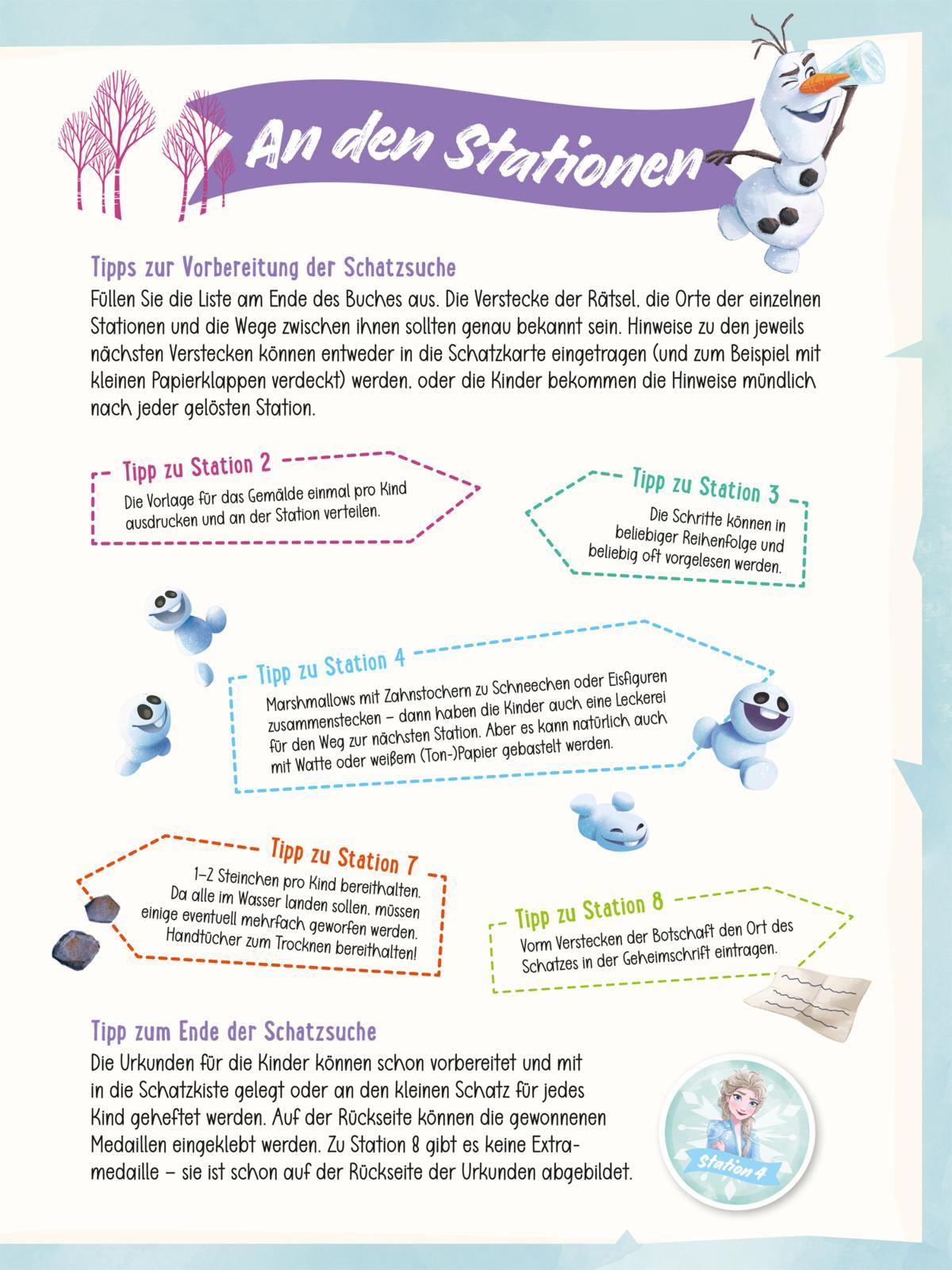 Beispielinhalt (Bild) Disney Die Eiskönigin: Meine Schnitzeljagd