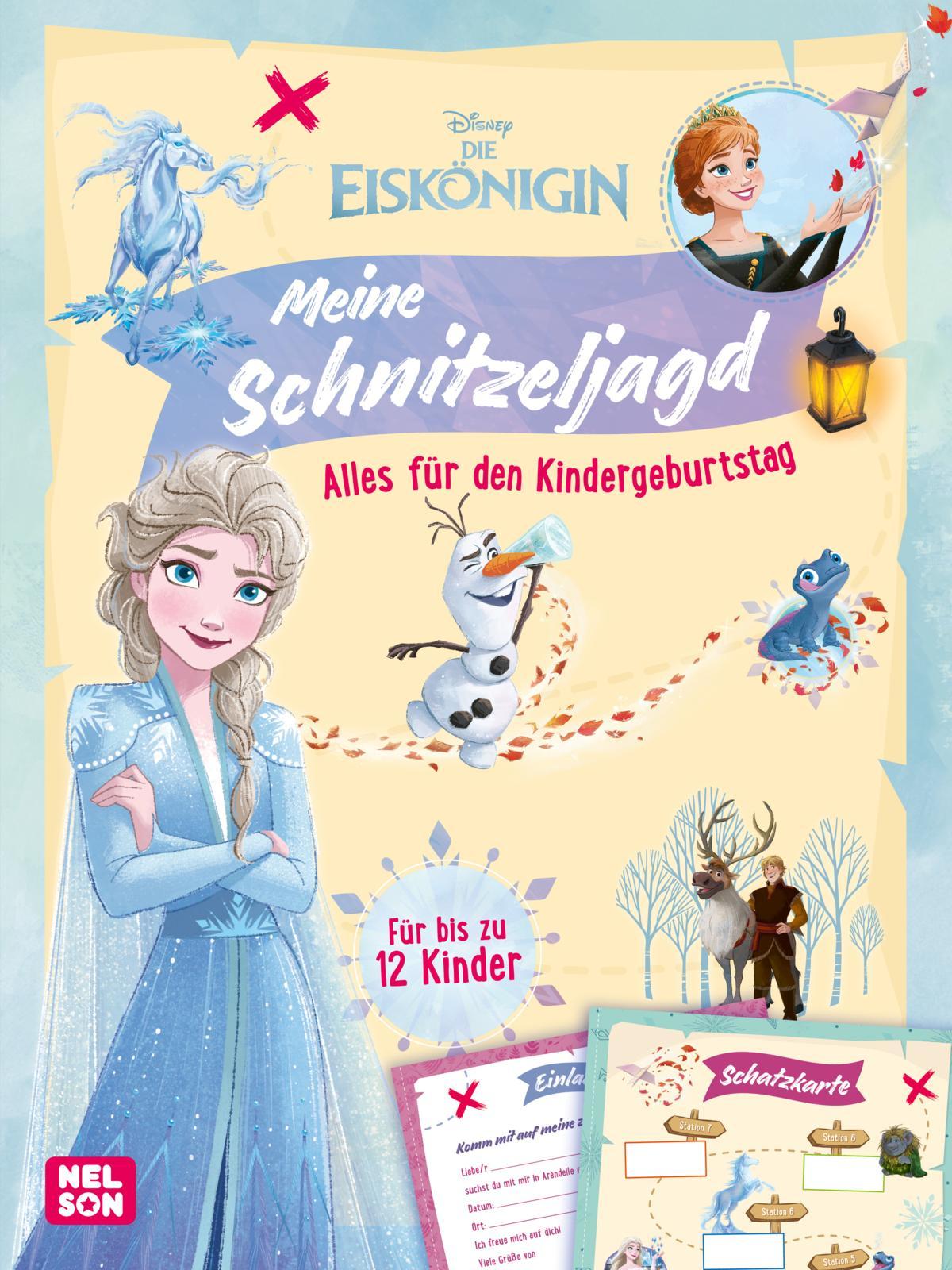 Vorderes Coverbild Disney Die Eiskönigin: Meine Schnitzeljagd