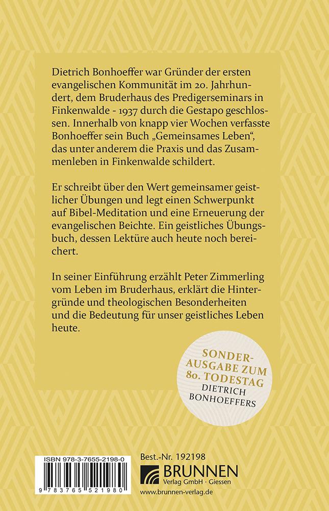 Rückseitencover Gemeinsames Leben