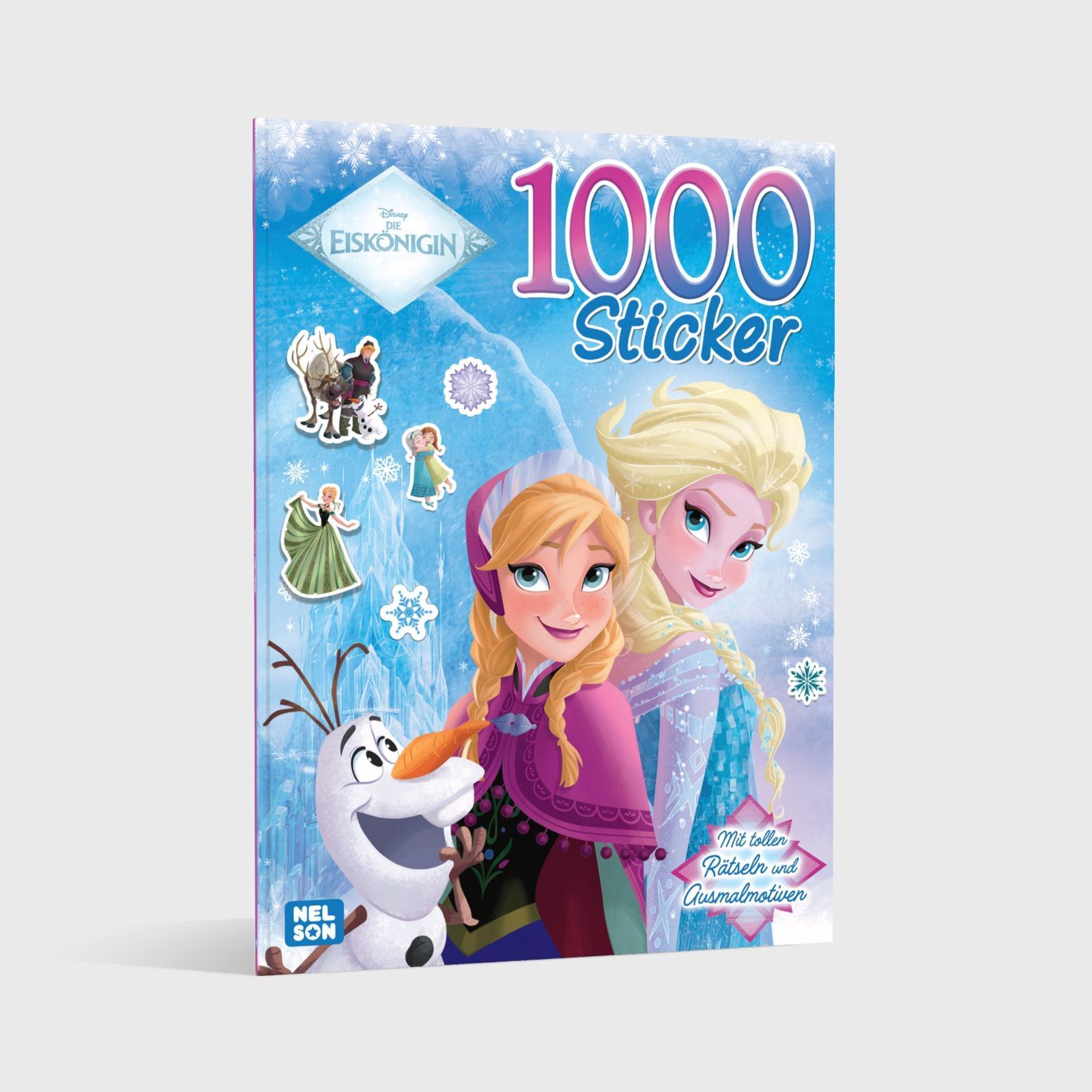 Beispielinhalt (Bild) Disney Die Eiskönigin: 1000 Sticker