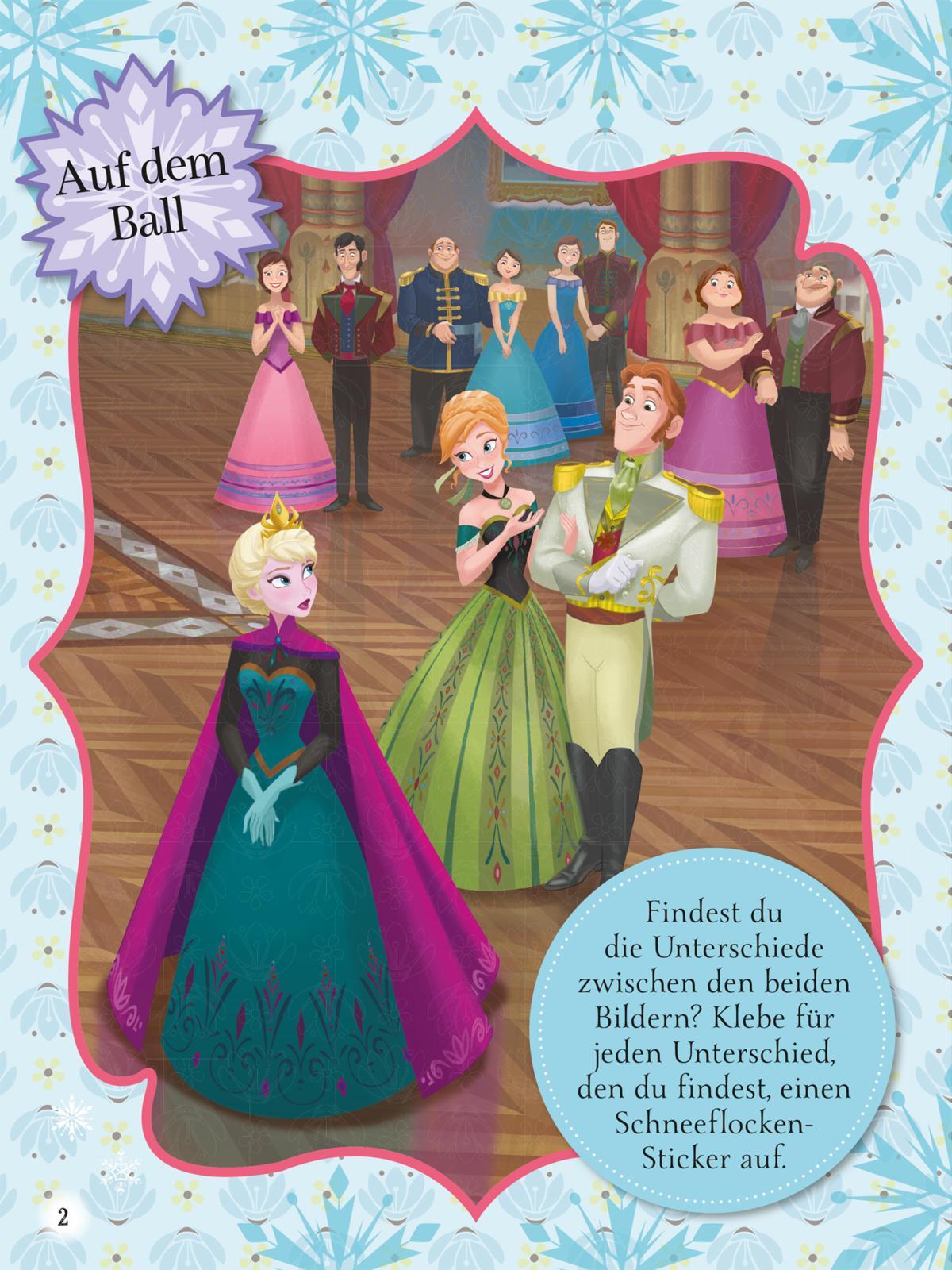 Beispielinhalt (Bild) Disney Die Eiskönigin: 1000 Sticker