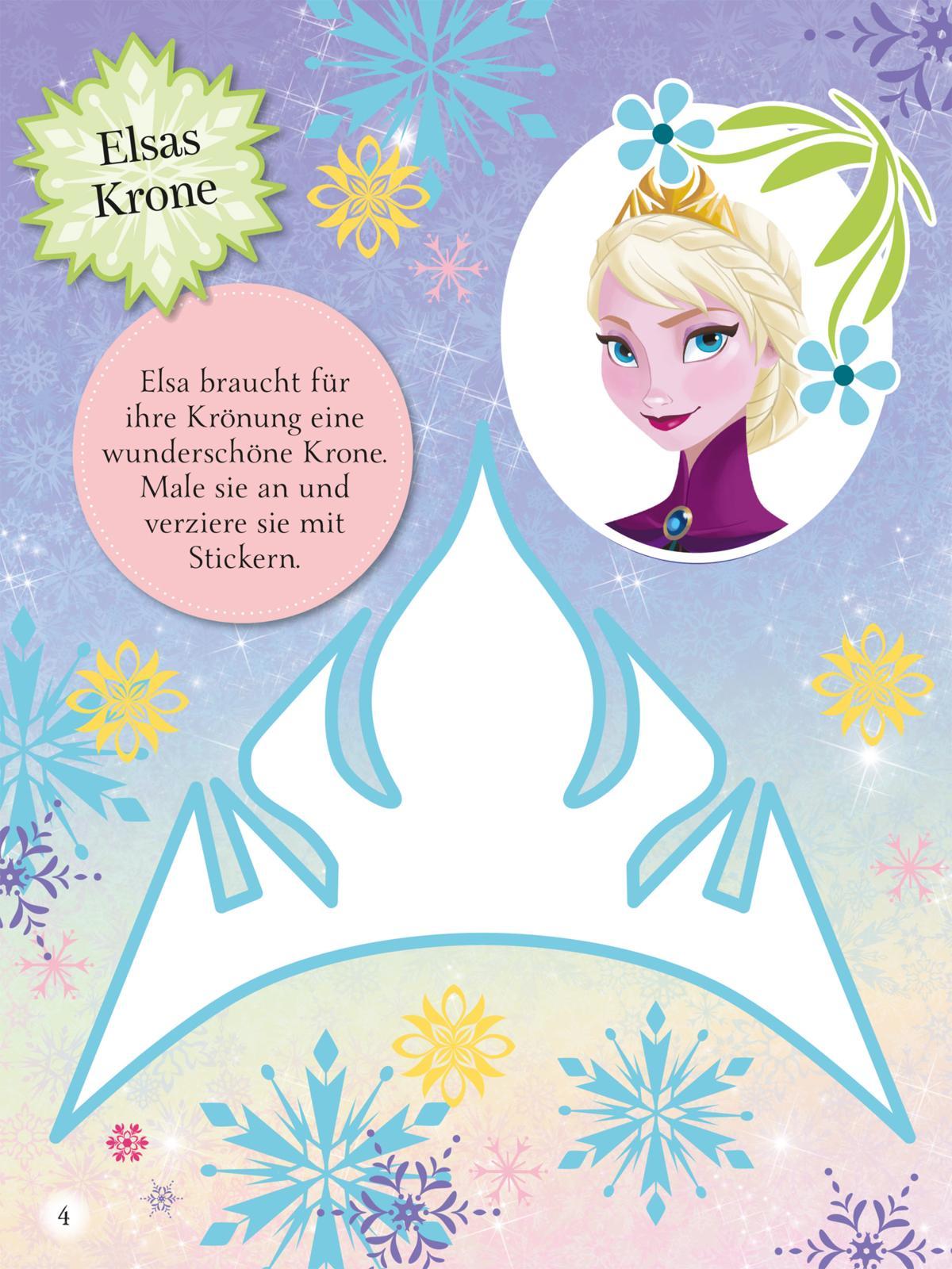 Beispielinhalt (Bild) Disney Die Eiskönigin: 1000 Sticker