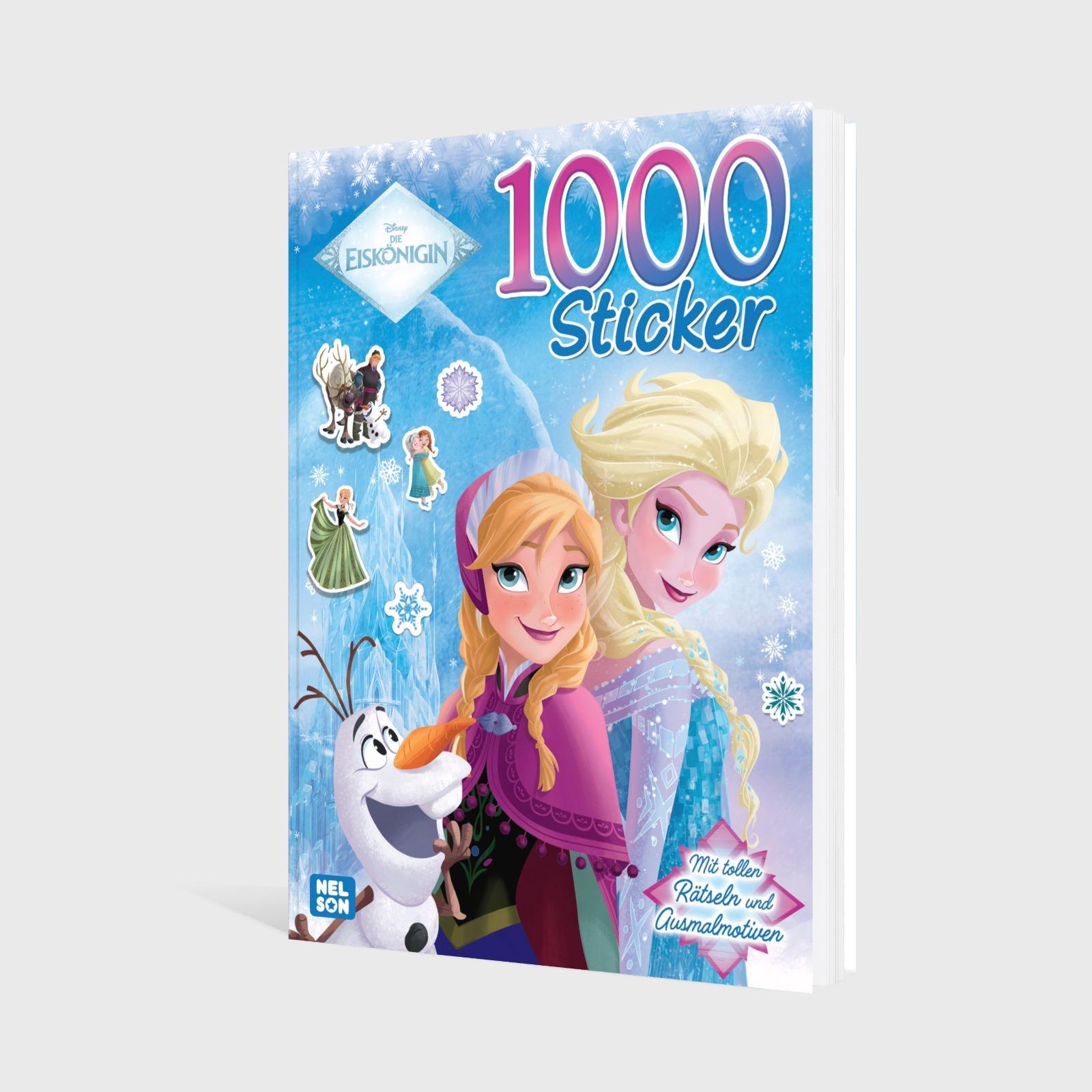 Beispielinhalt (Bild) Disney Die Eiskönigin: 1000 Sticker