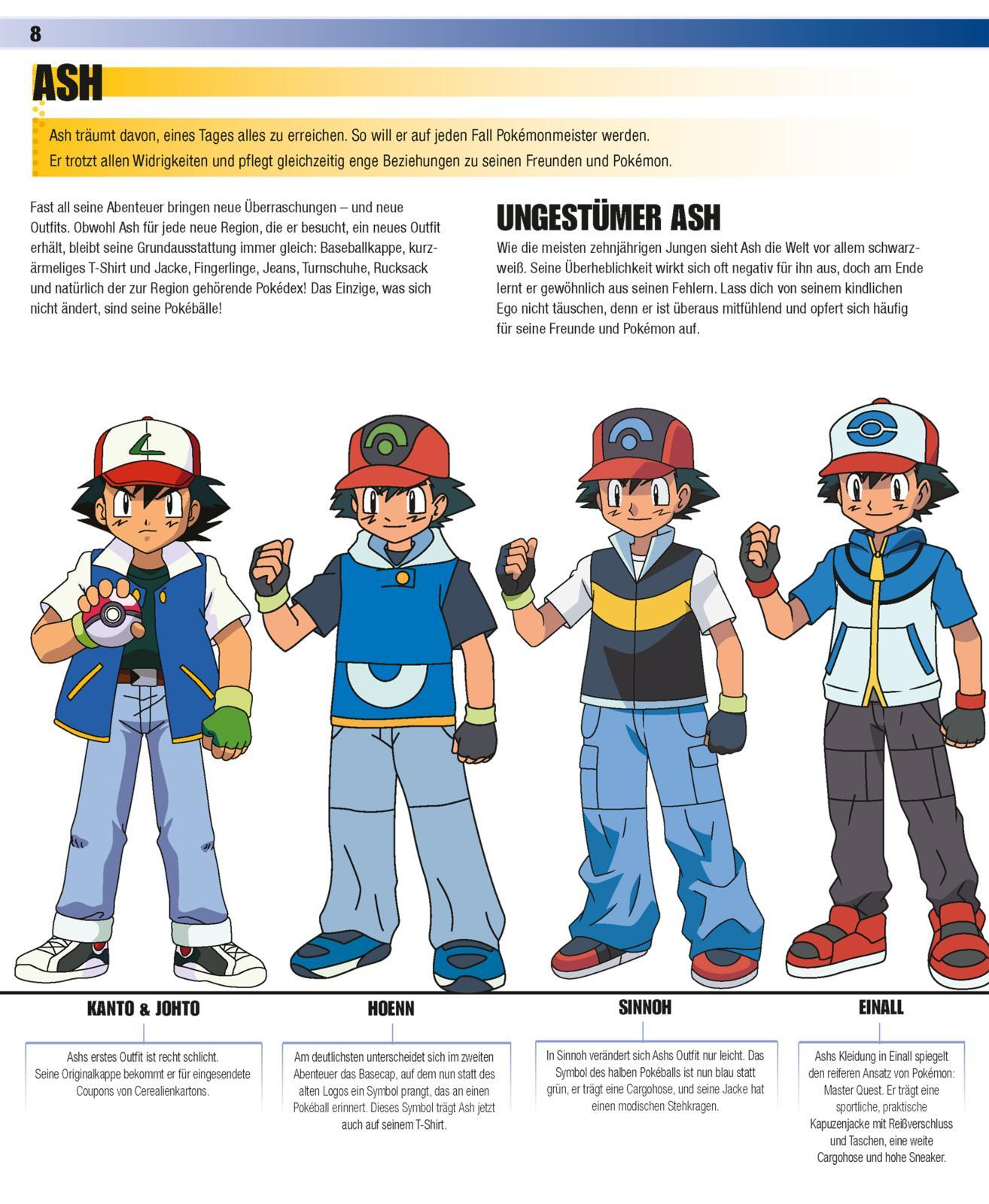 Beispielinhalt (Bild) Pokémon Handbuch: Das ultimative Lexikon