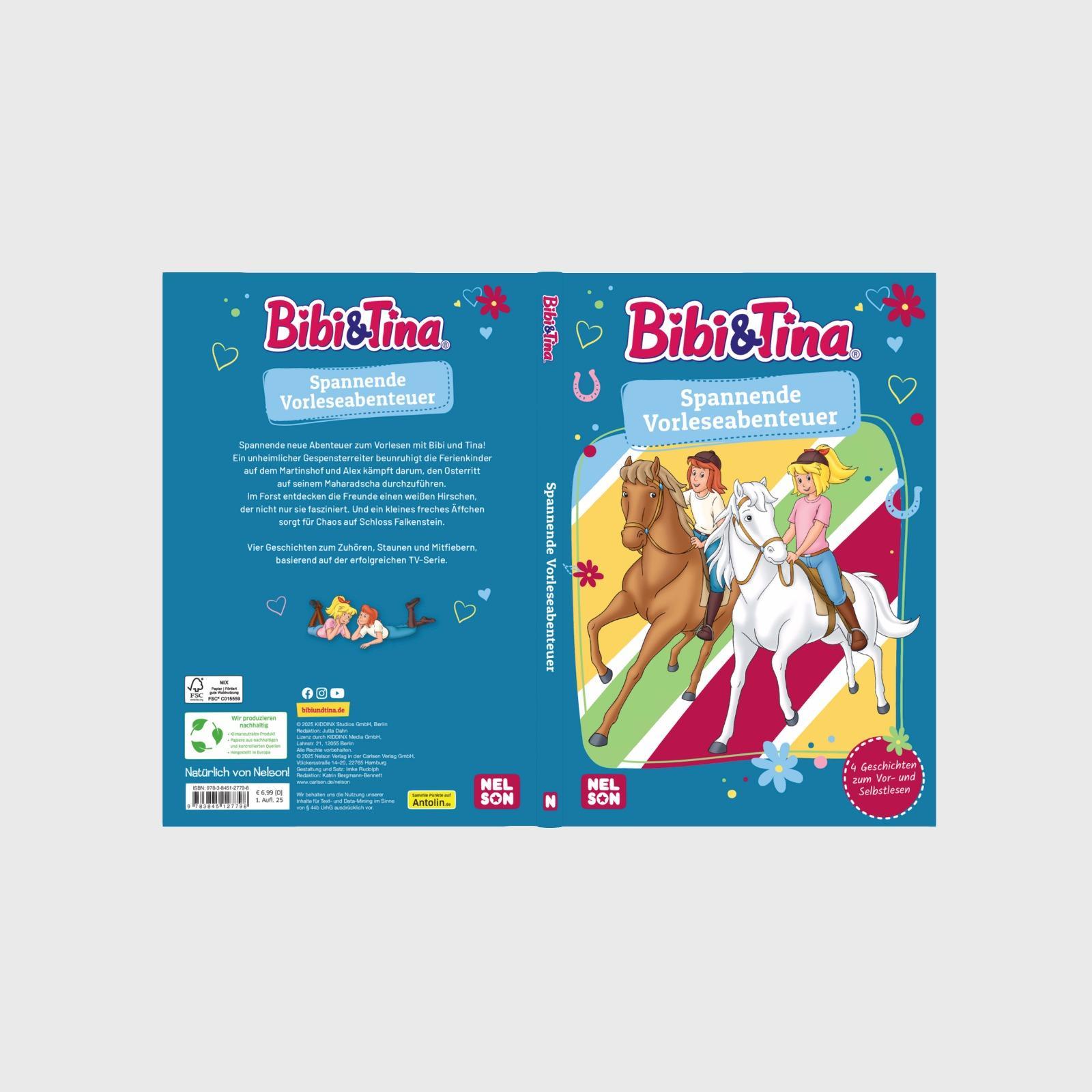 Beispielinhalt (Bild) Bibi & Tina: Spannende Vorleseabenteuer