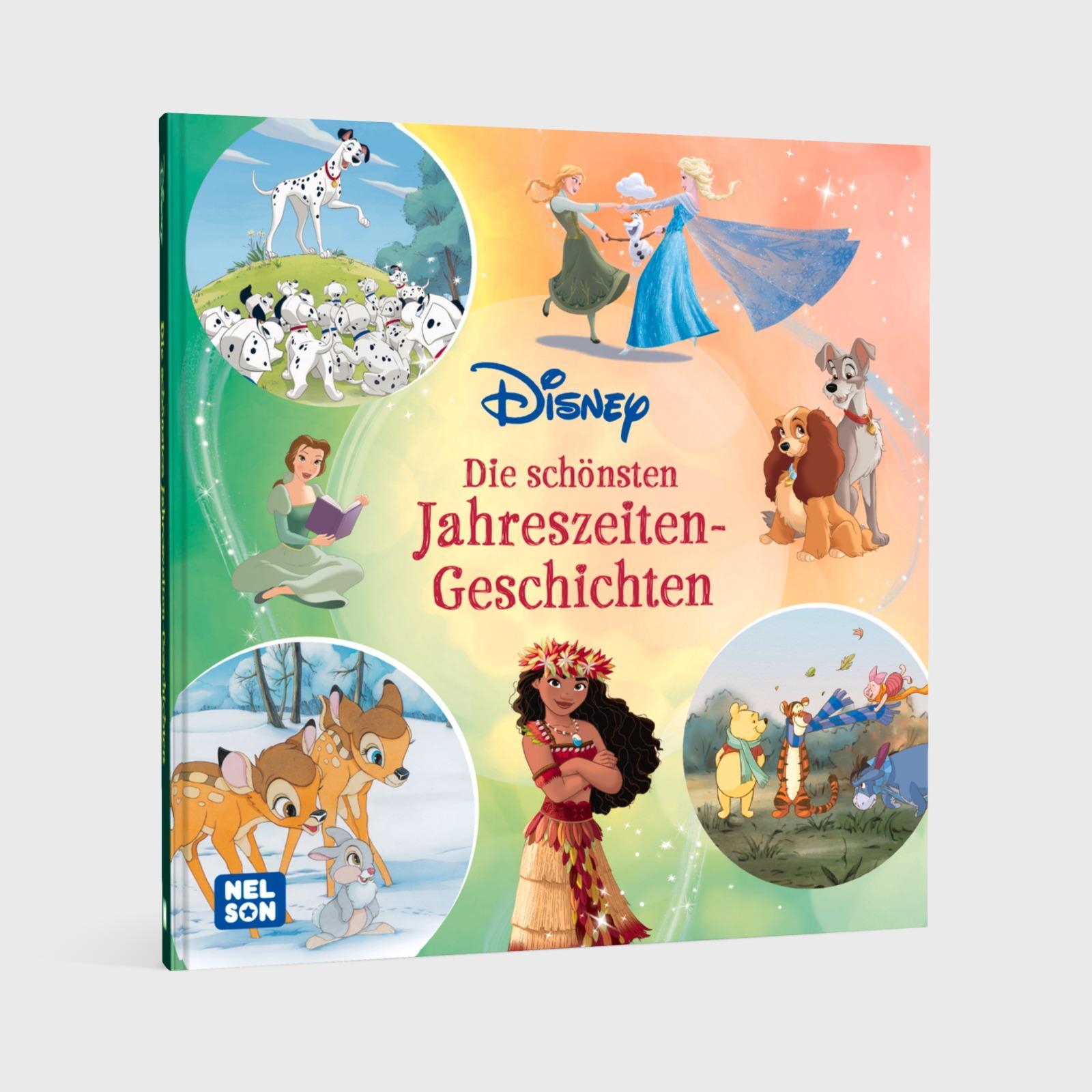 Beispielinhalt (Bild) Disney Vorlesebuch: Die schönsten Jahreszeiten-Geschichten