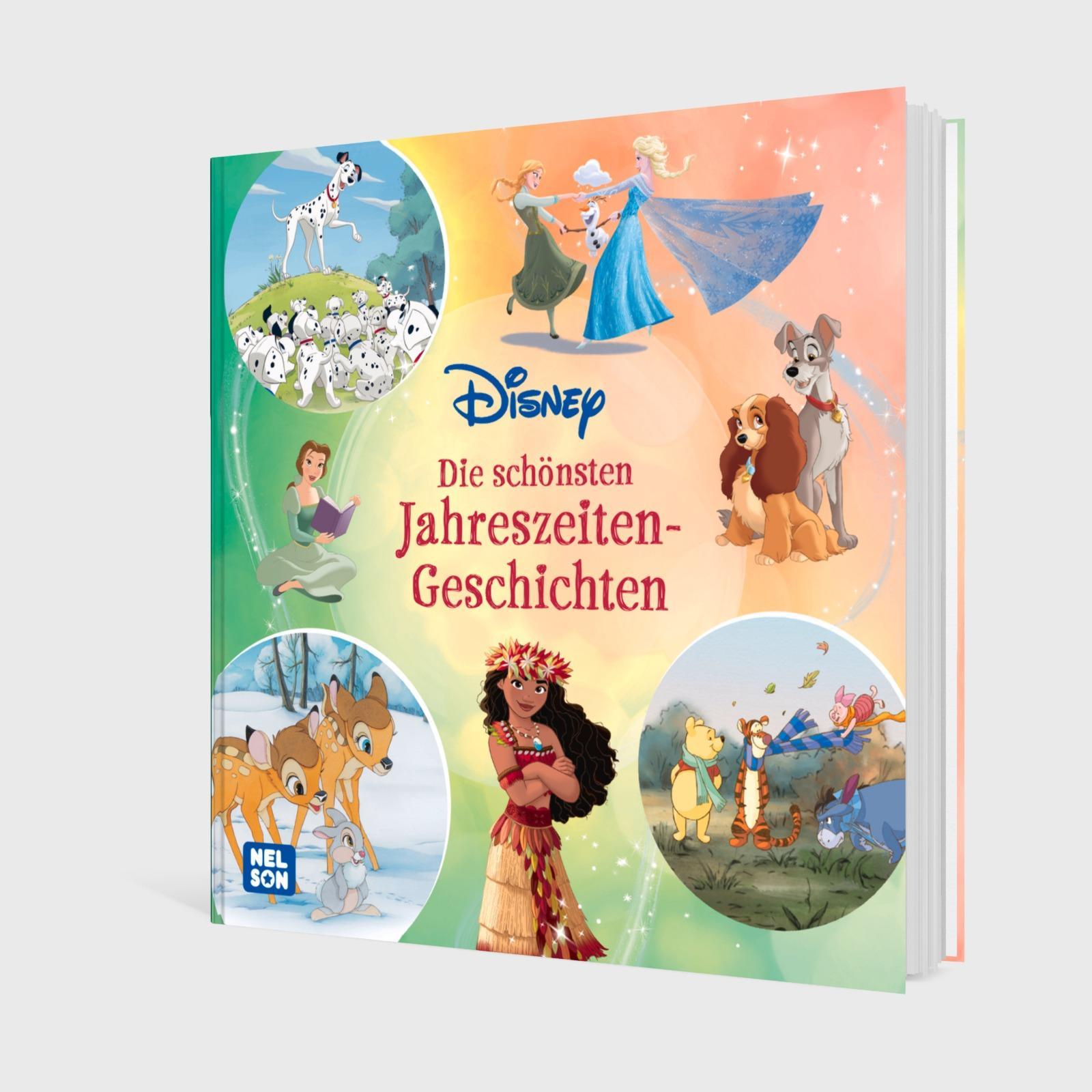 Beispielinhalt (Bild) Disney Vorlesebuch: Die schönsten Jahreszeiten-Geschichten