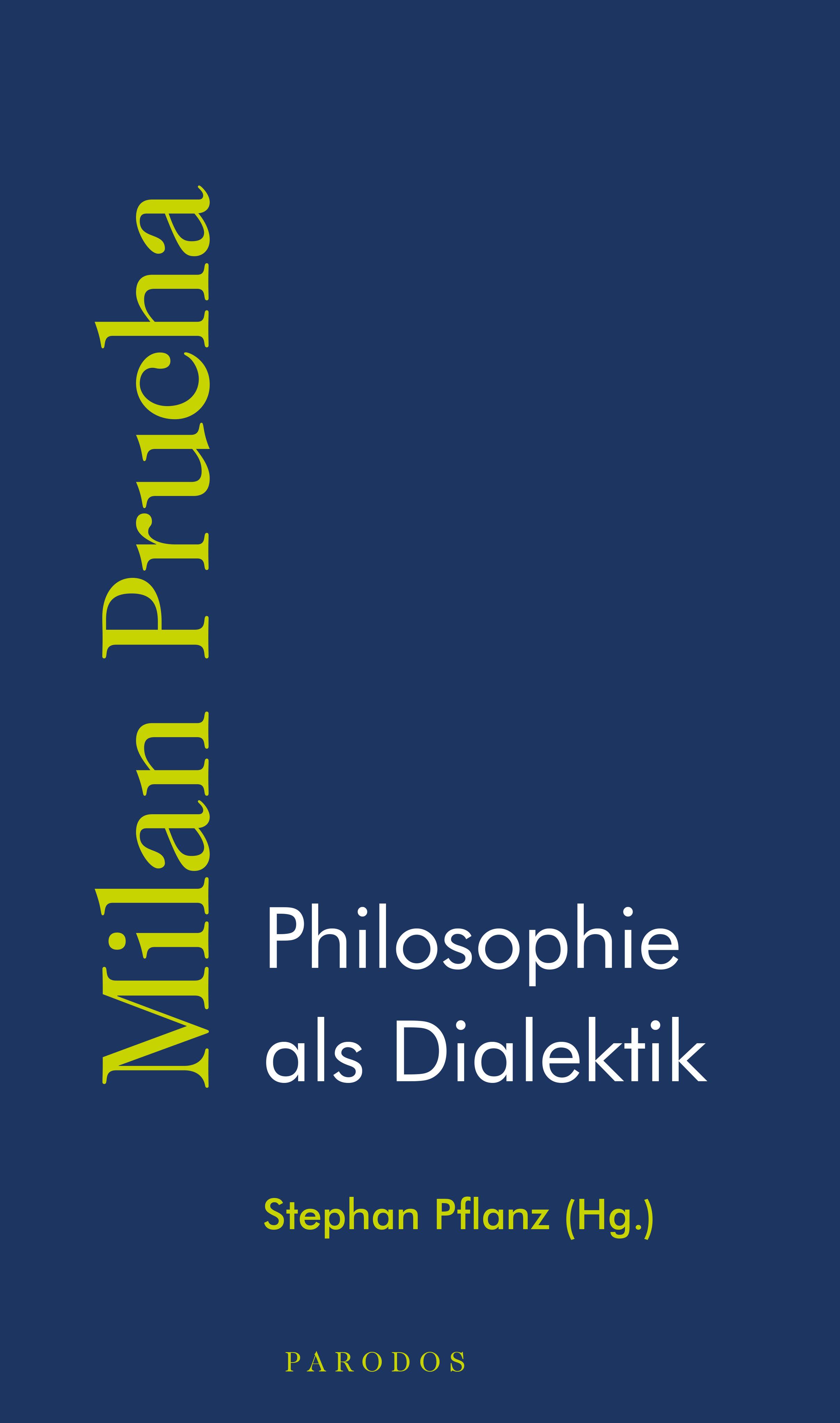 Vorderes Coverbild Philosophie als Dialektik