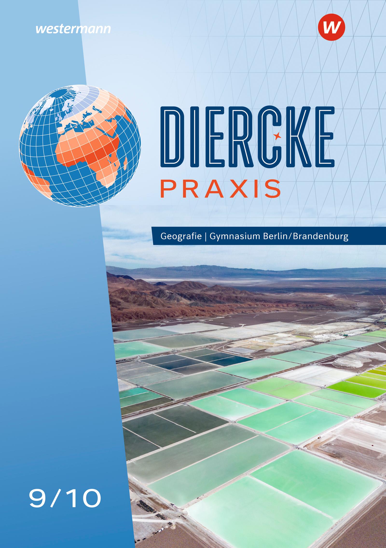 Vorderes Coverbild Diercke Praxis SI 9/10. Schulbuch. Für Gymnasien in Berlin und Brandenburg