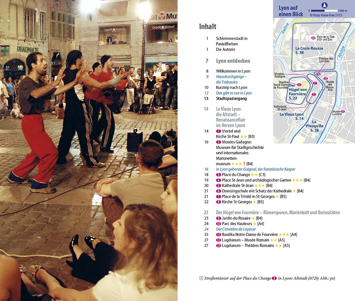 Beispielinhalt (Bild) Reise Know-How CityTrip Lyon