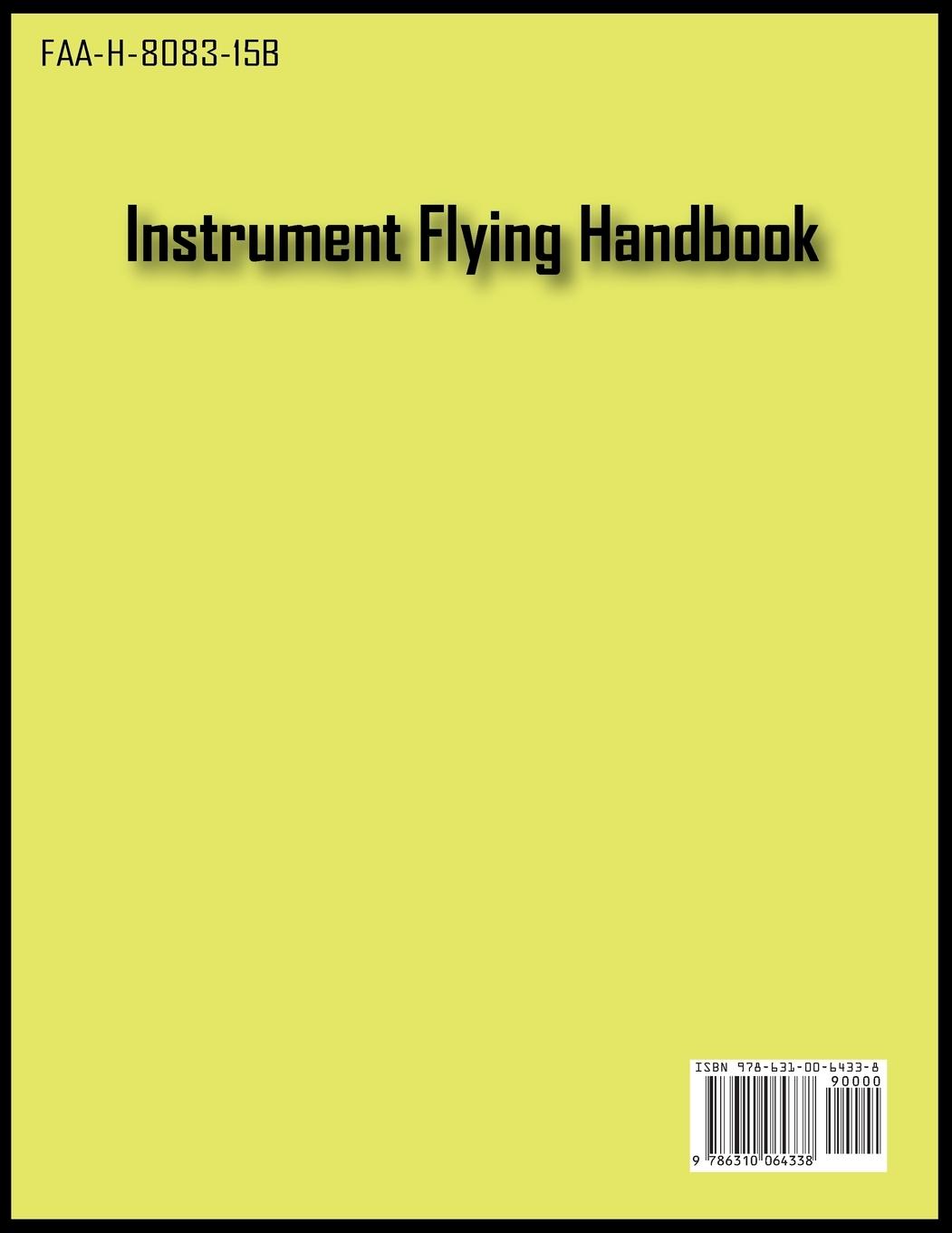 Rückseitencover Instrument Flying Handbook