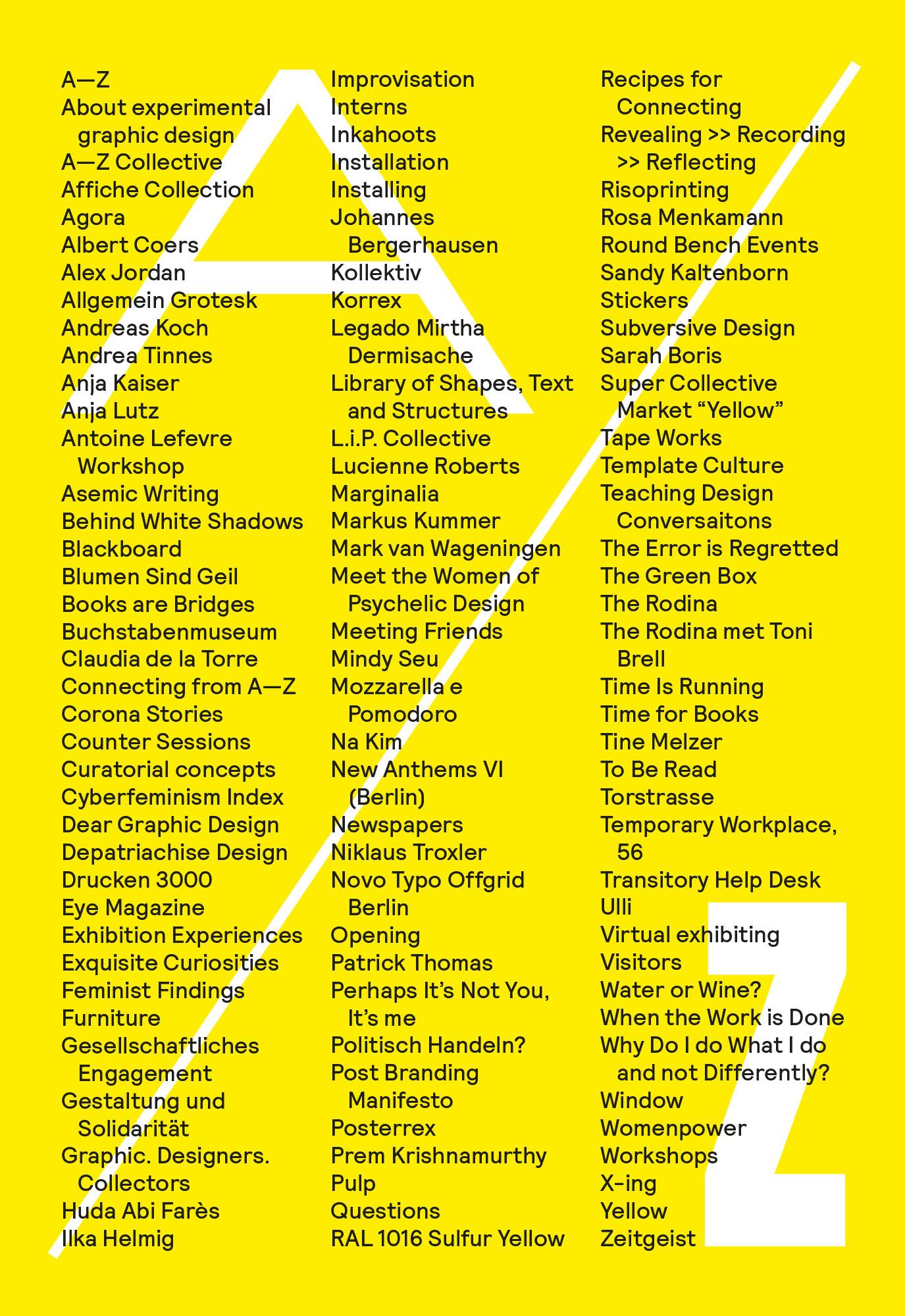 Vorderes Coverbild On the Edges of Graphic Design from A-Z
