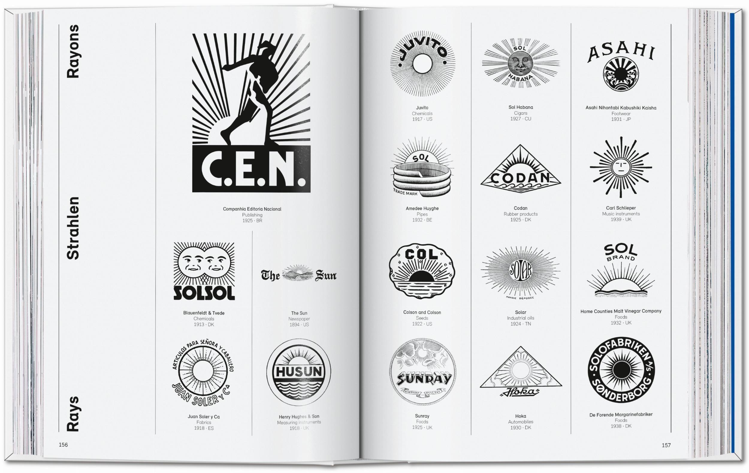 Beispielinhalt (Bild) Logo Beginnings. Logo Modernism. 45th Ed.