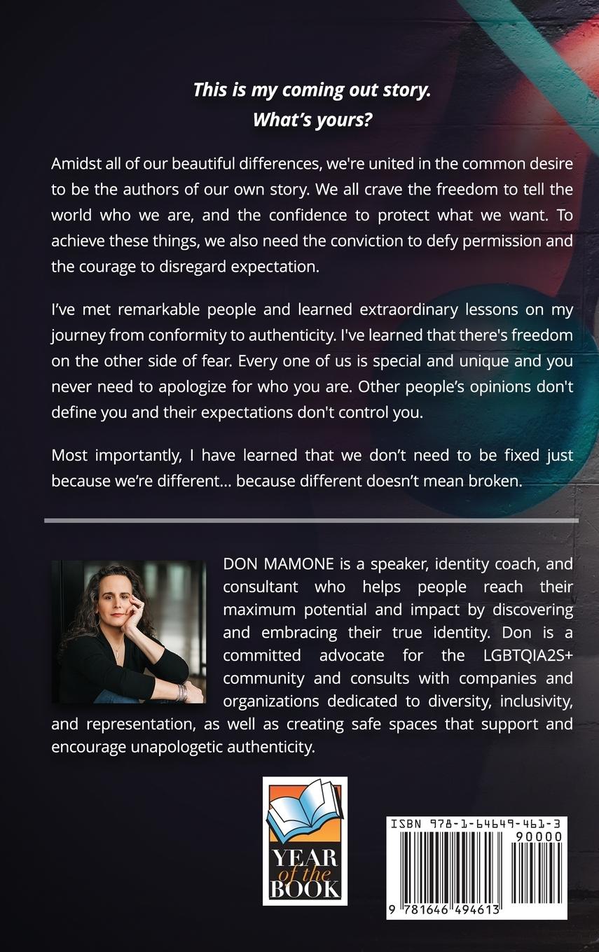 Rückseitencover Different Doesn't Mean Broken