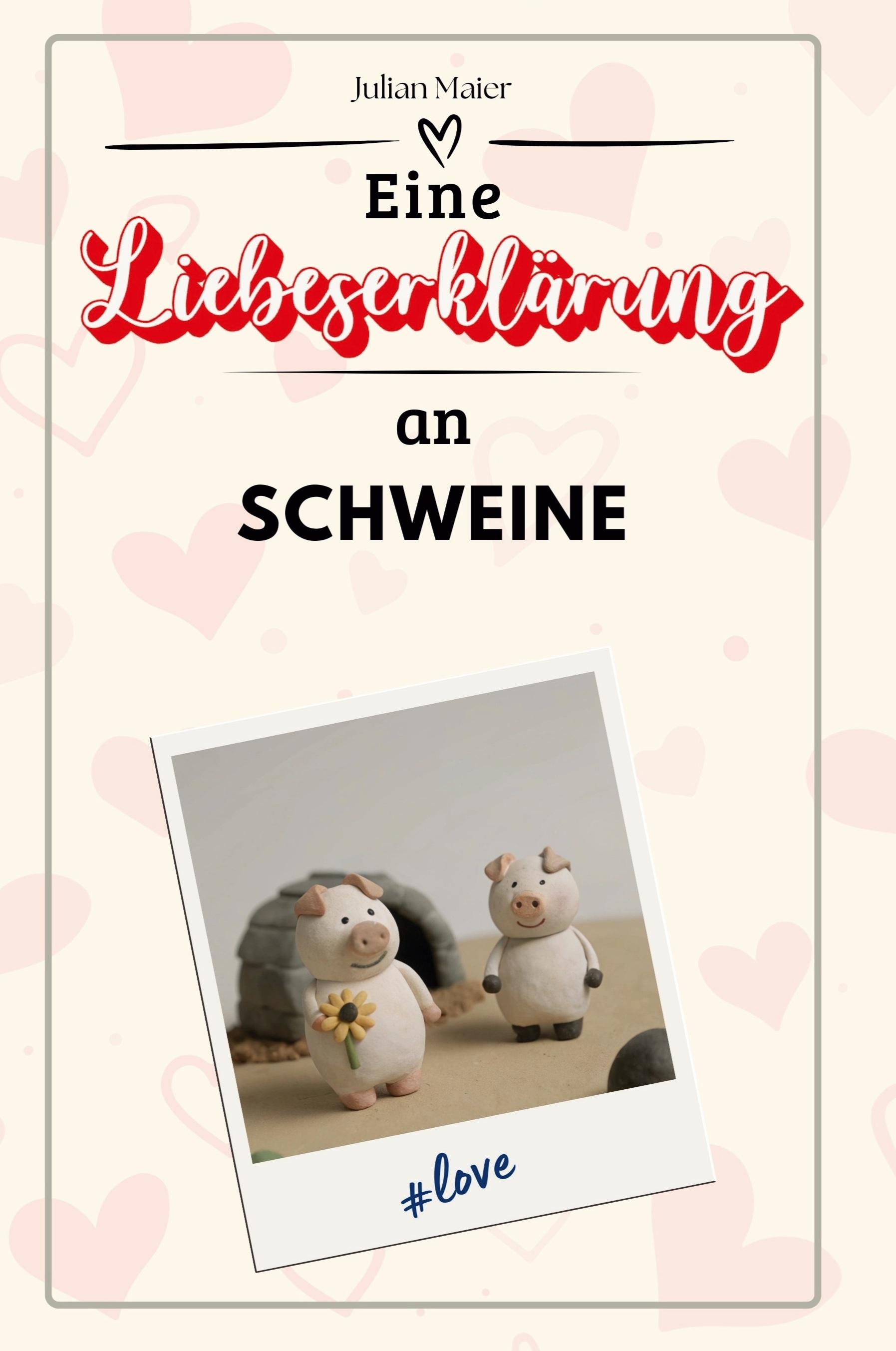 Vorderes Coverbild Eine Liebeserklärung an Schweine