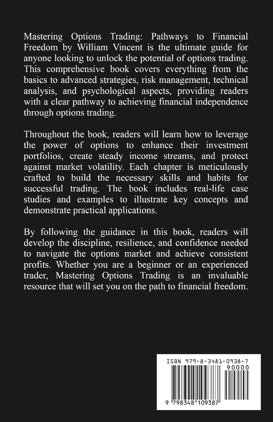 Rückseitencover Mastering Options Trading