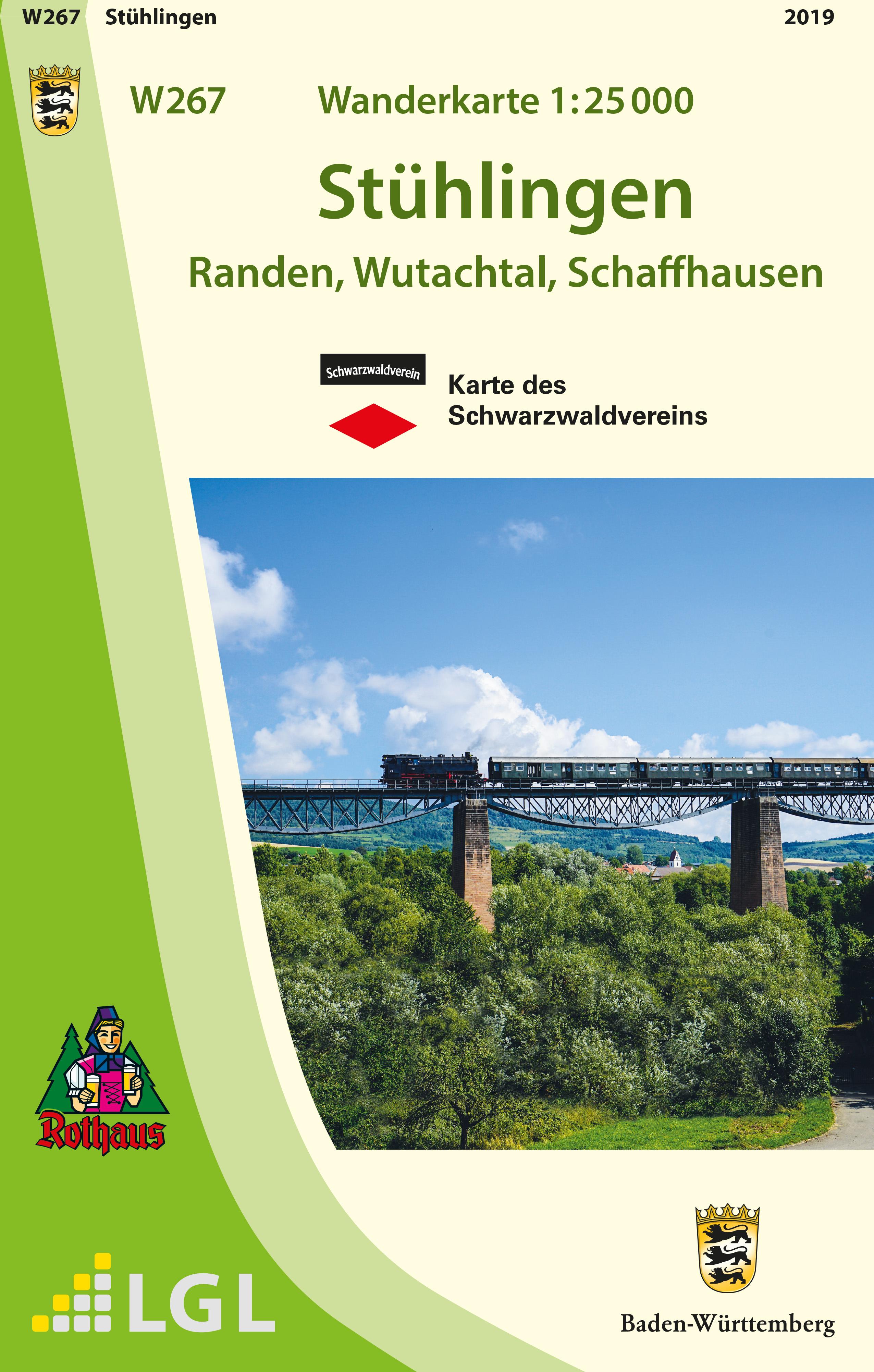 Vorderes Coverbild Stühlingen 1:25 000