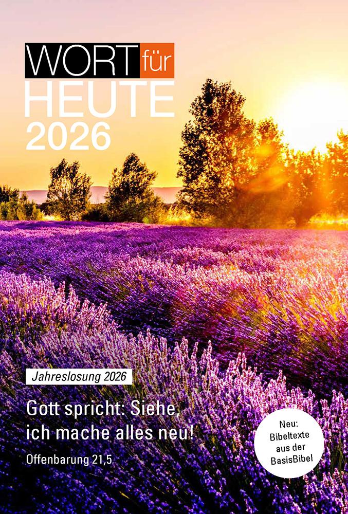 Vorderes Coverbild Wort für heute 2026 - Großdruck