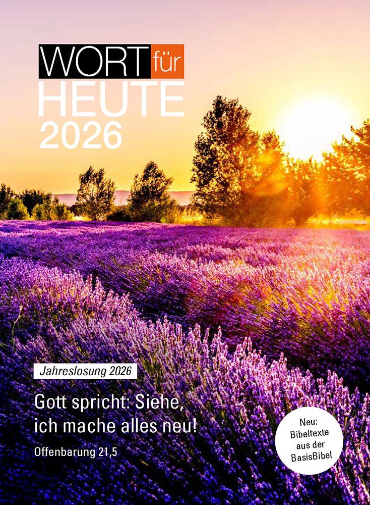Vorderes Coverbild Wort für heute 2026