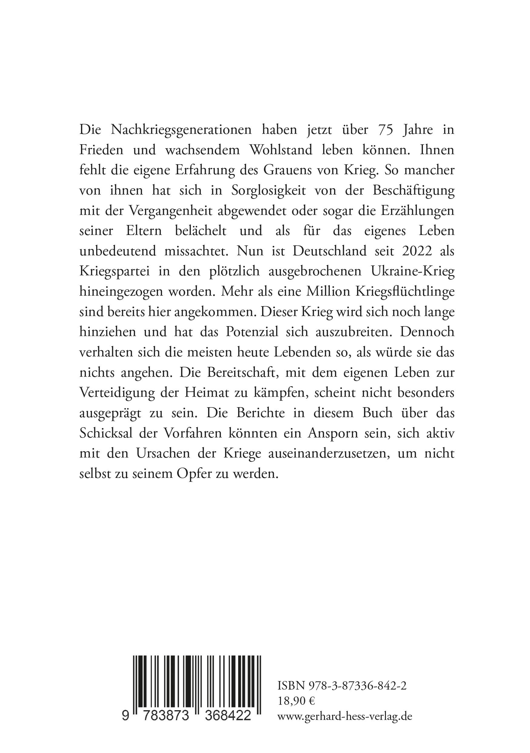 Rückseitencover Zeitzeugen berichten aus dem Kuhländchen