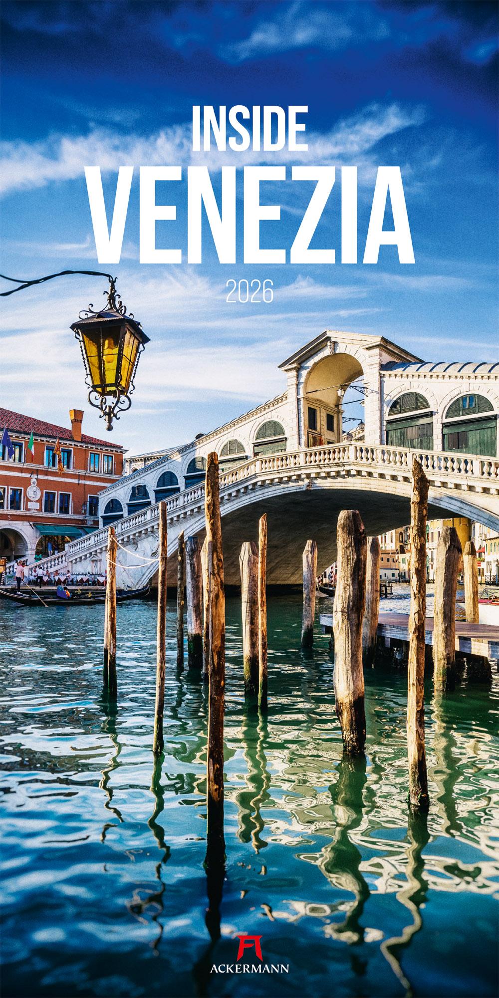 Vorderes Coverbild Inside Venezia Venedig-Kalender 2026