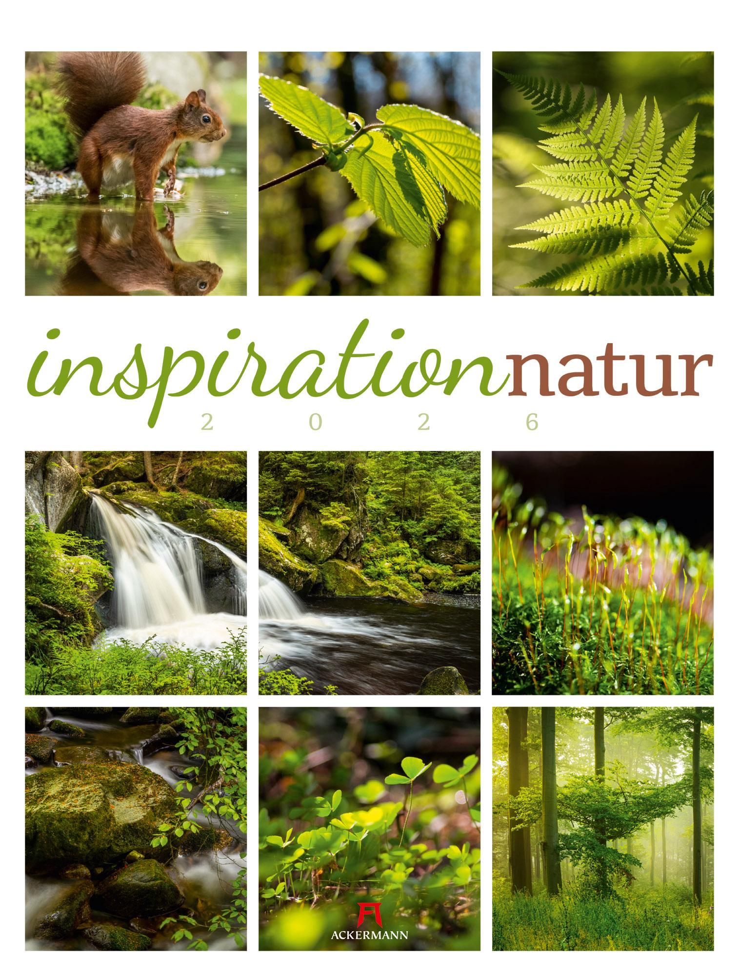 Vorderes Coverbild Inspiration Natur Kalender 2026