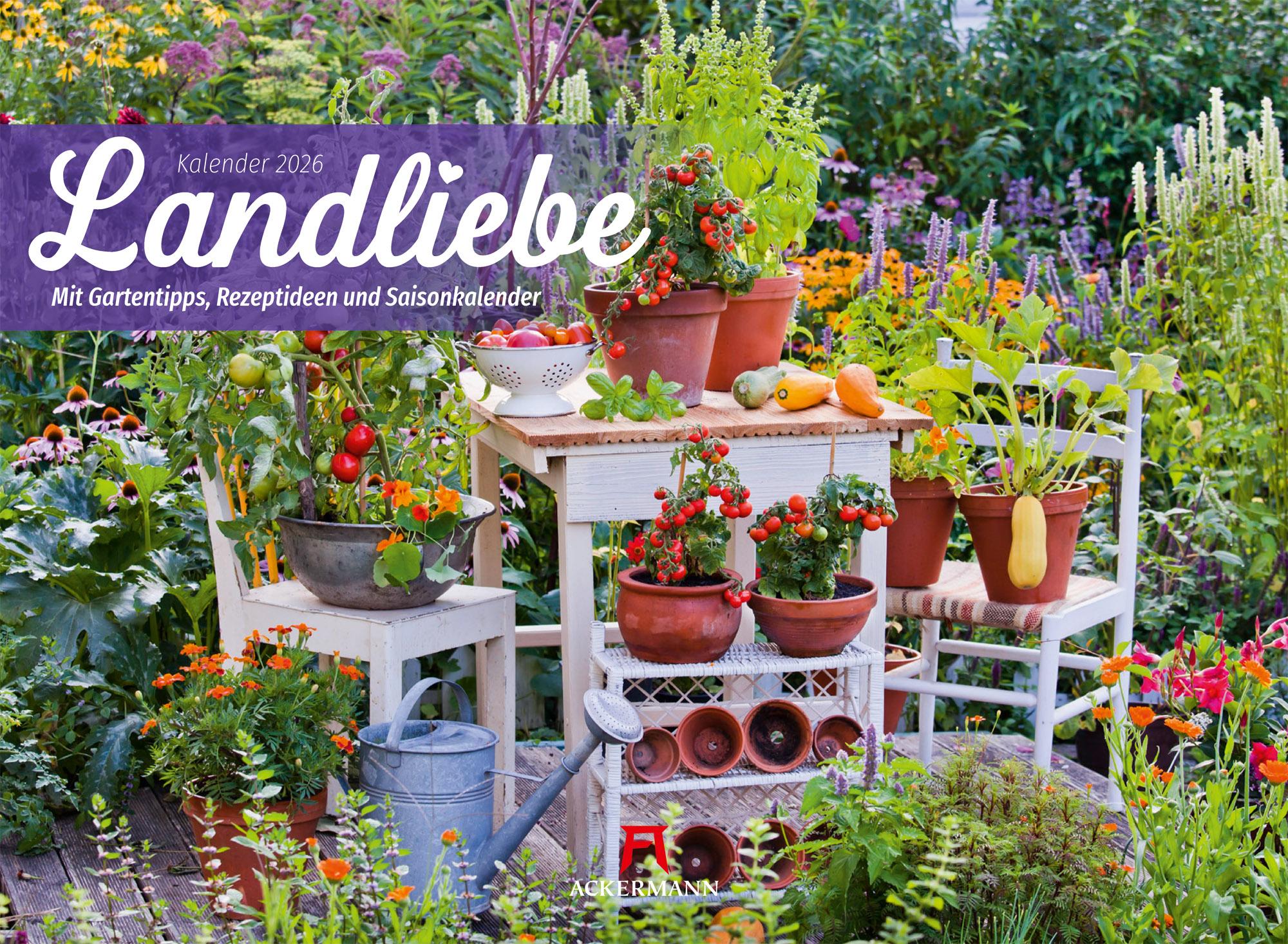 Vorderes Coverbild Landliebe Garten-Kalender 2026