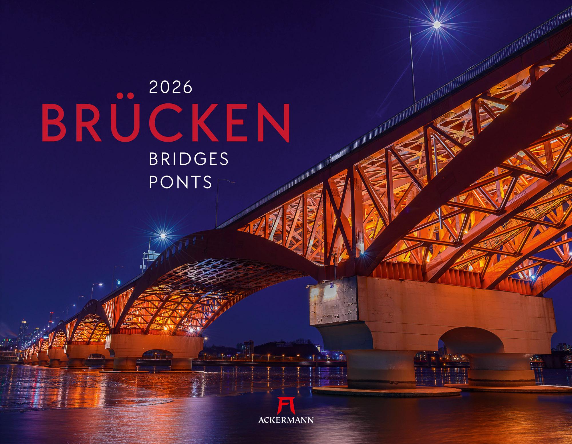 Vorderes Coverbild Brücken Kalender 2026