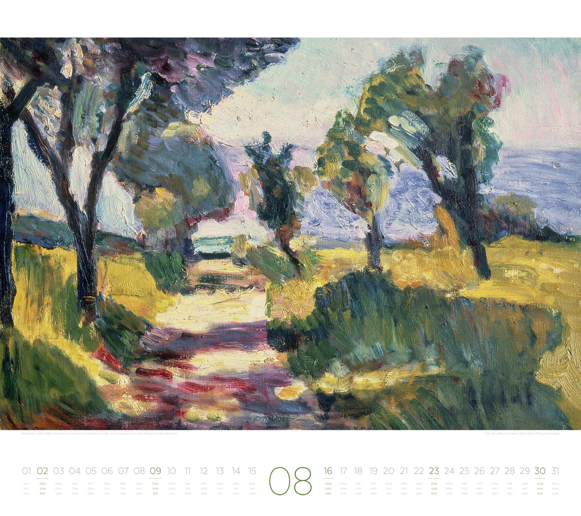 Beispielinhalt (Bild) Die Kunst der Stille Kalender 2026