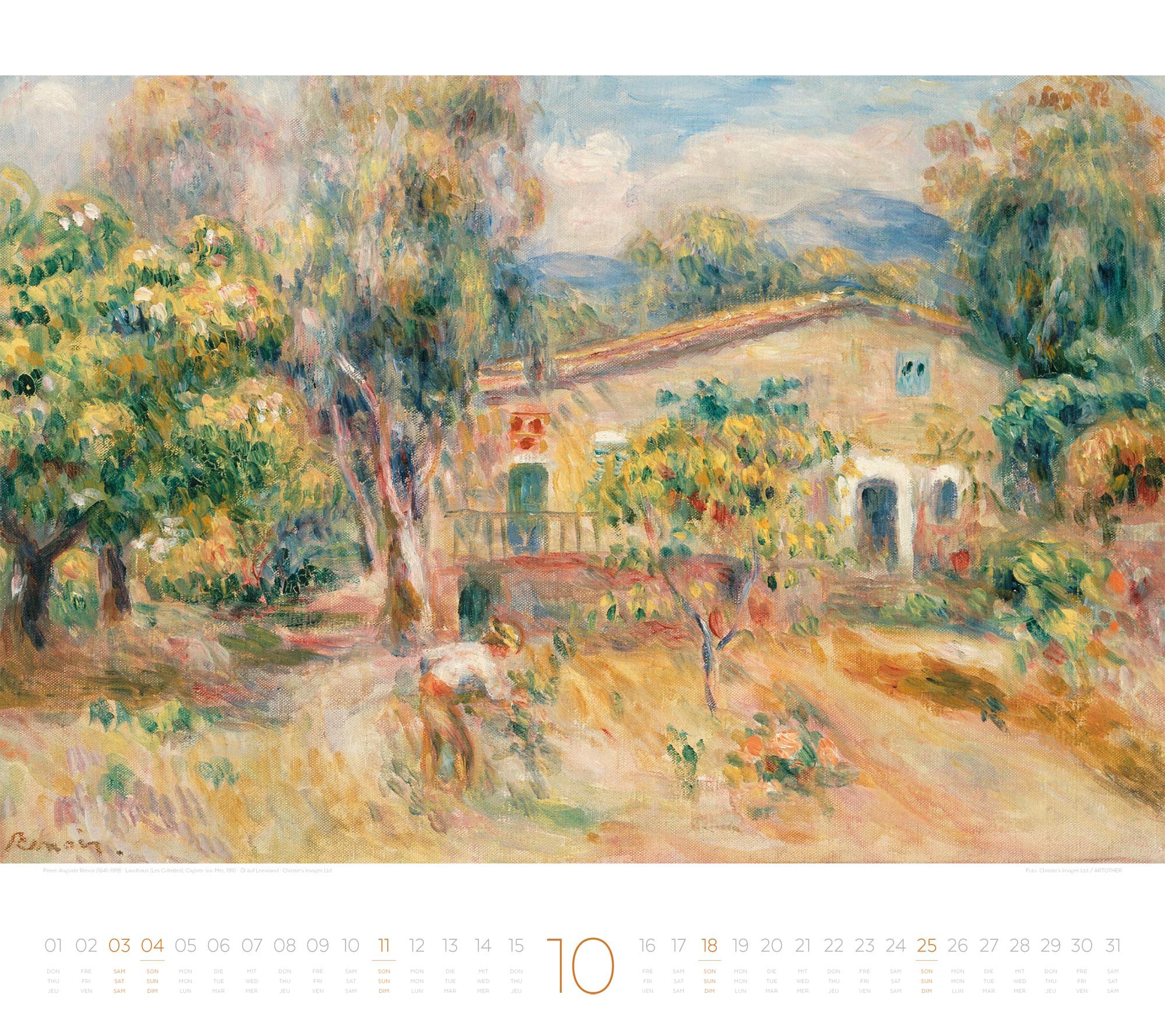 Beispielinhalt (Bild) Die Kunst der Stille Kalender 2026