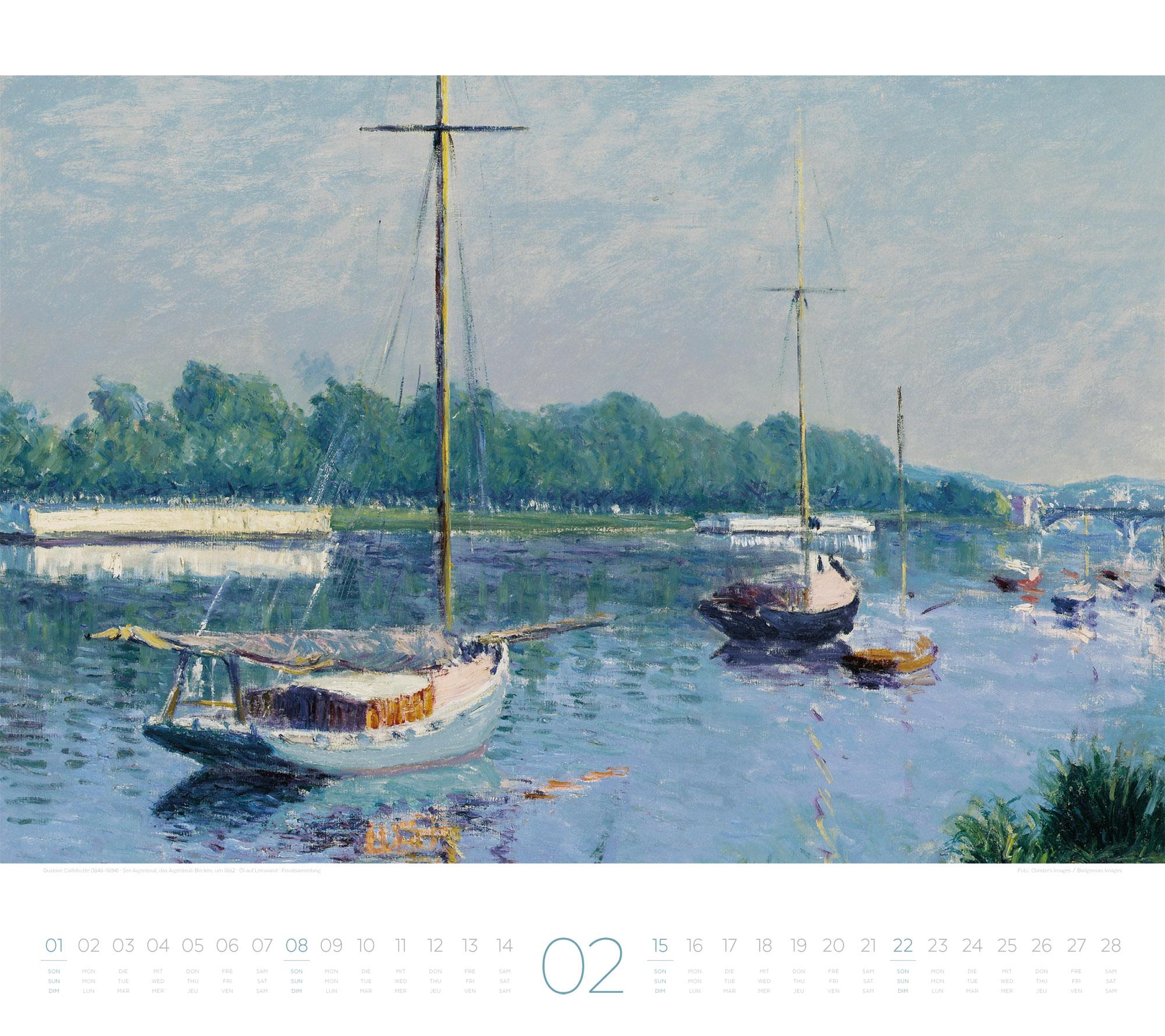 Beispielinhalt (Bild) Die Kunst der Stille Kalender 2026