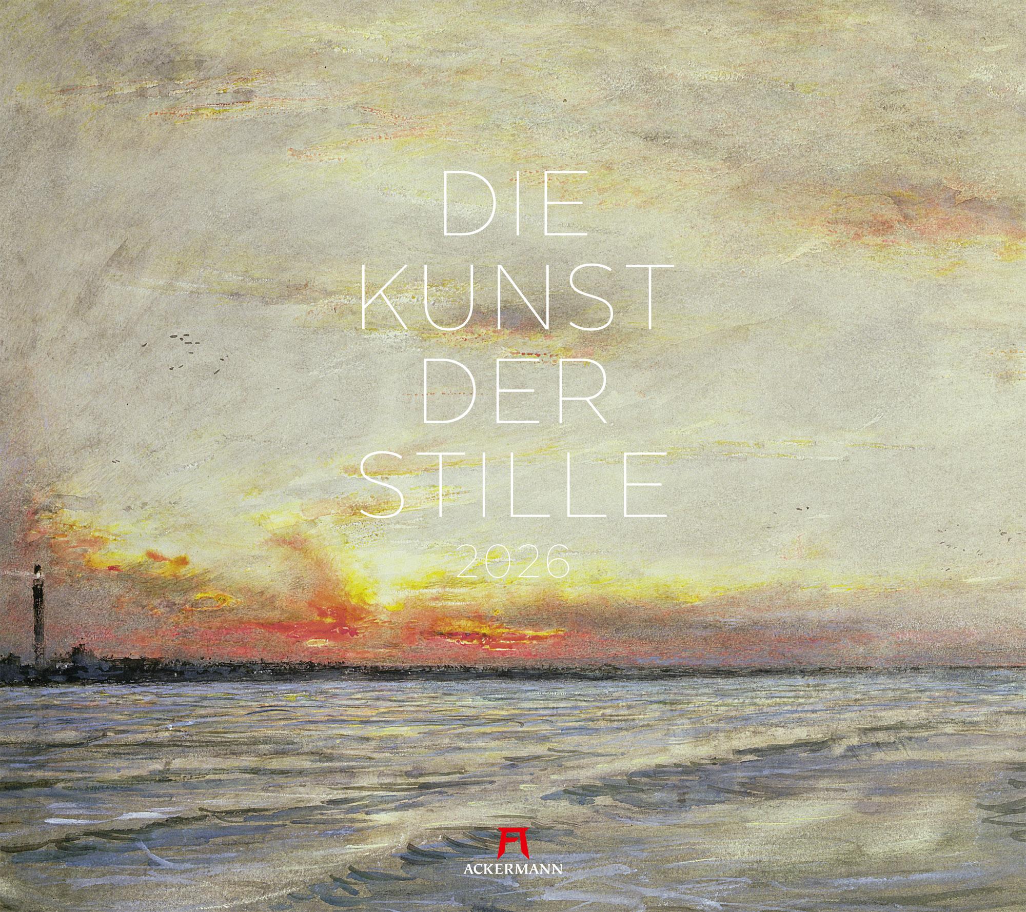 Vorderes Coverbild Die Kunst der Stille Kalender 2026