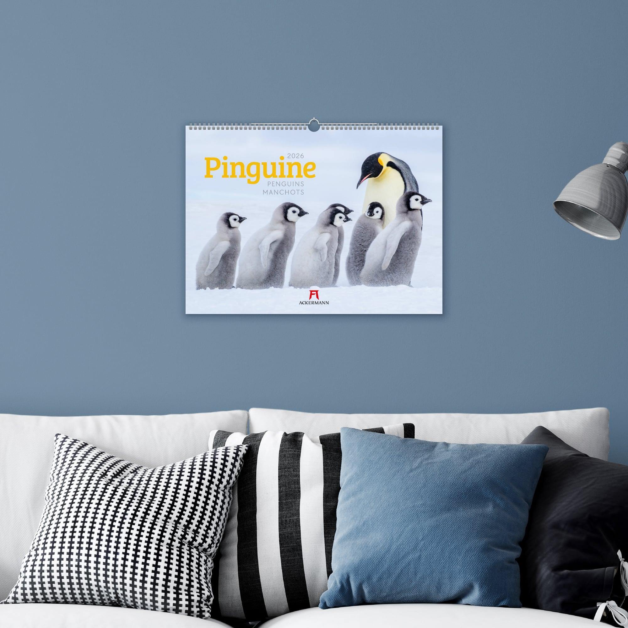 Beispielinhalt (Bild) Pinguine Kalender 2026