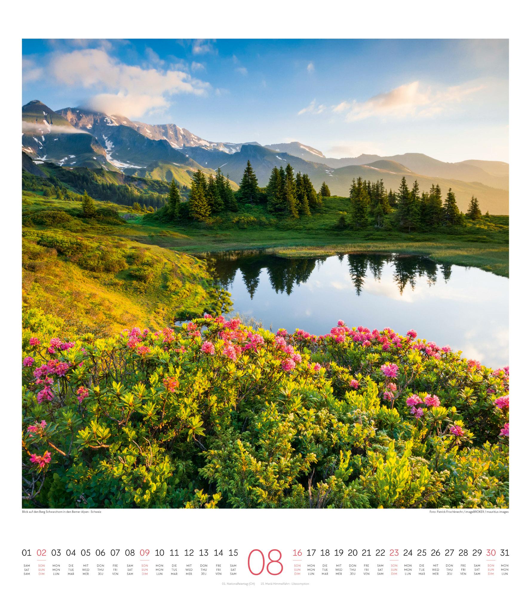 Beispielinhalt (Bild) Lichtblicke Kalender 2026