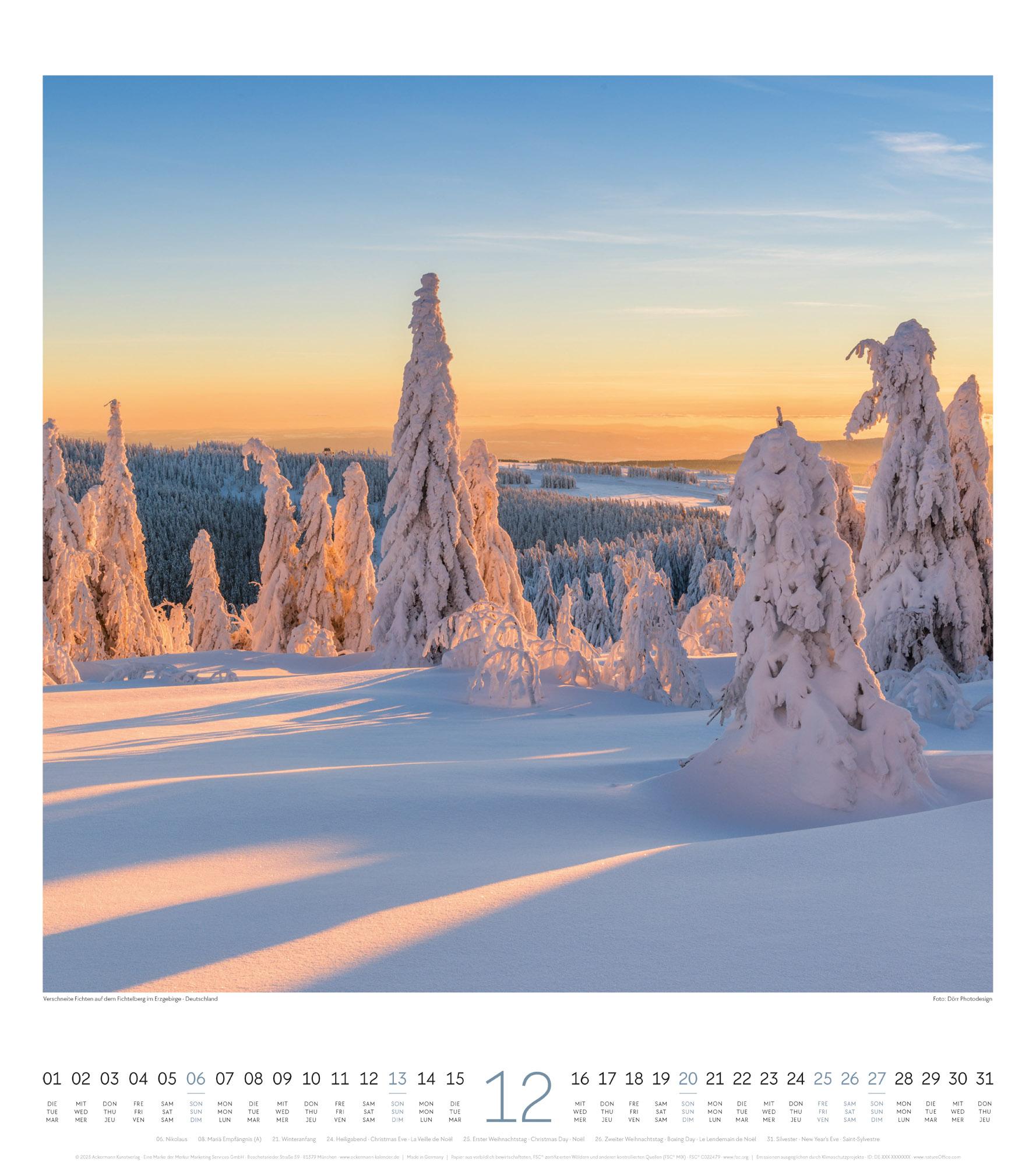 Beispielinhalt (Bild) Lichtblicke Kalender 2026