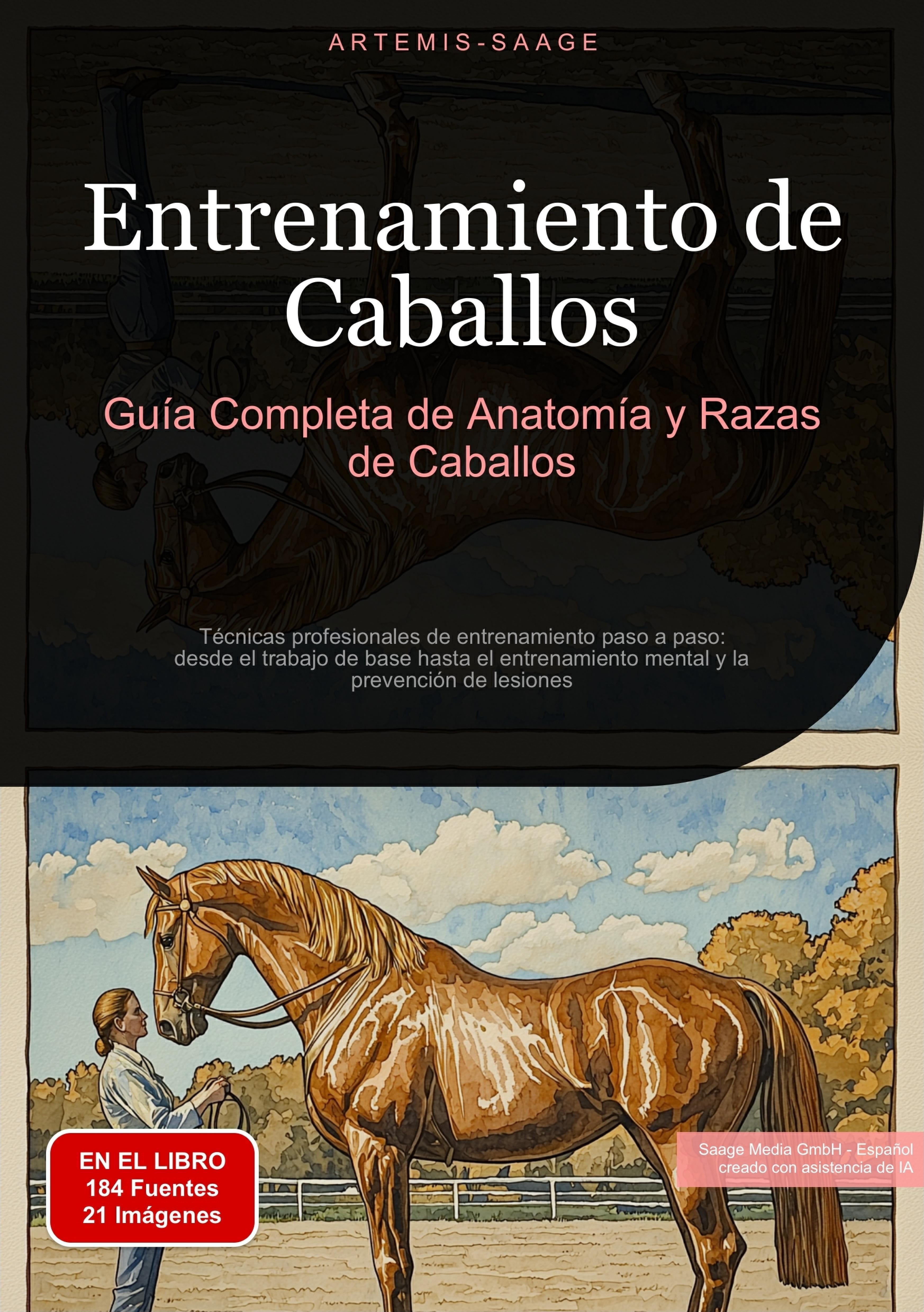 Vorderes Coverbild Entrenamiento de Caballos: Guía Completa de Anatomía y Razas de Caballos