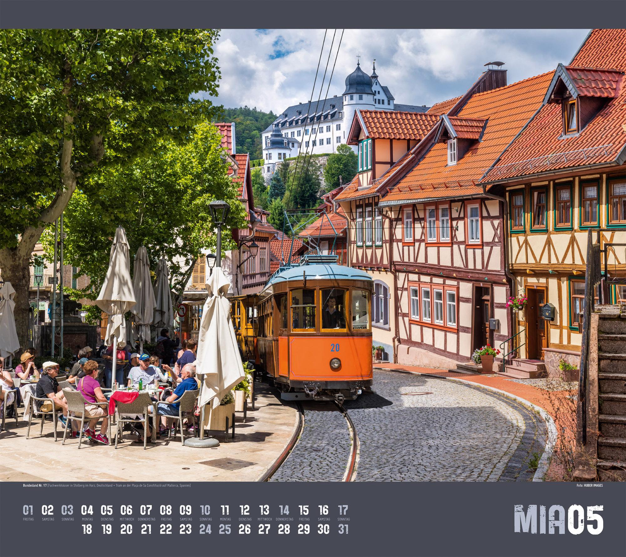 Beispielinhalt (Bild) Verrückte Welt Kalender 2026