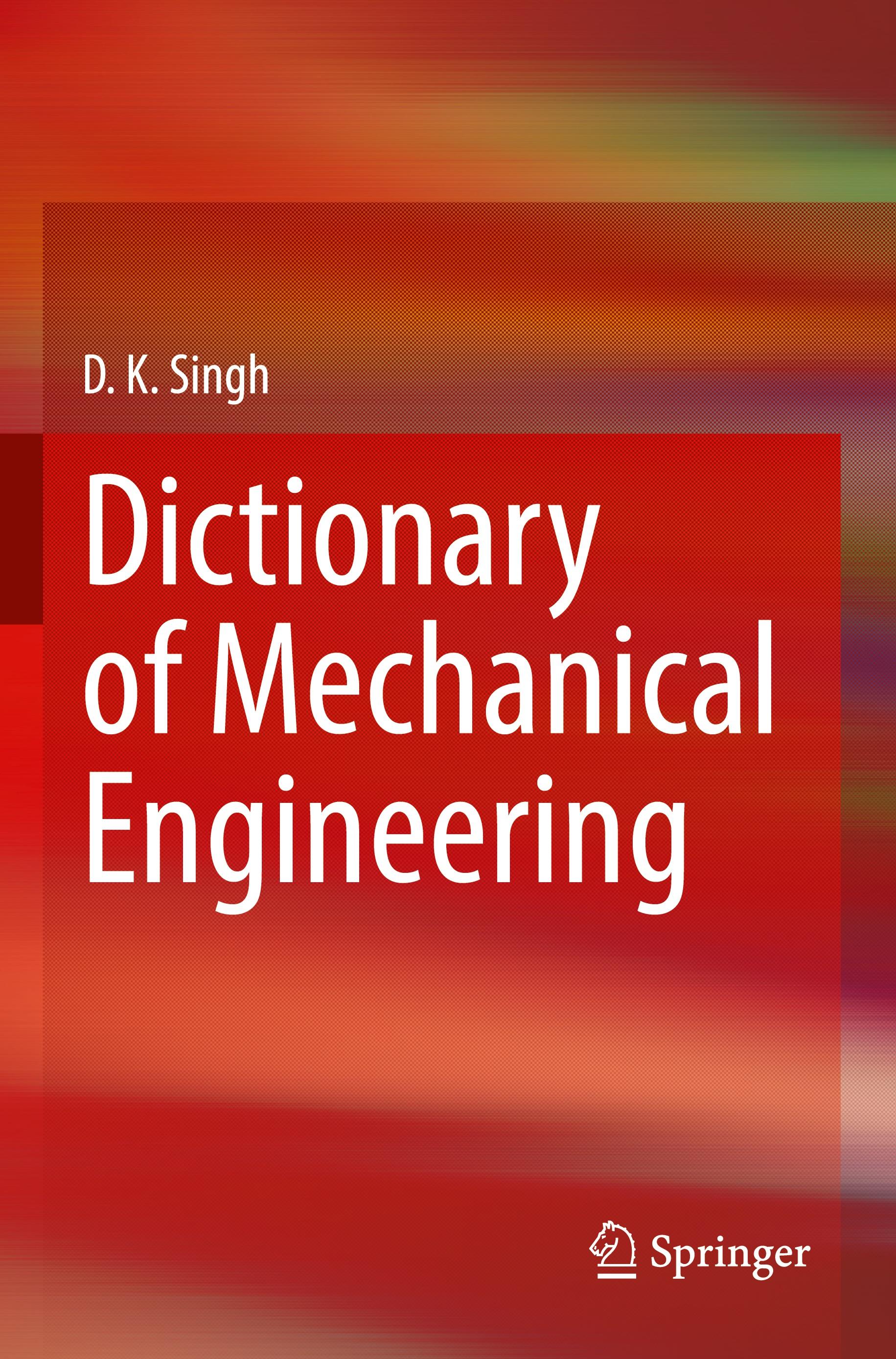 Vorderes Coverbild Dictionary of Mechanical Engineering