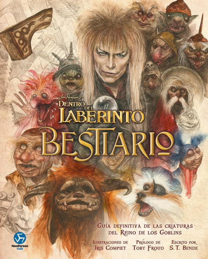 Vorderes Coverbild Dentro del Laberinto. Bestiario