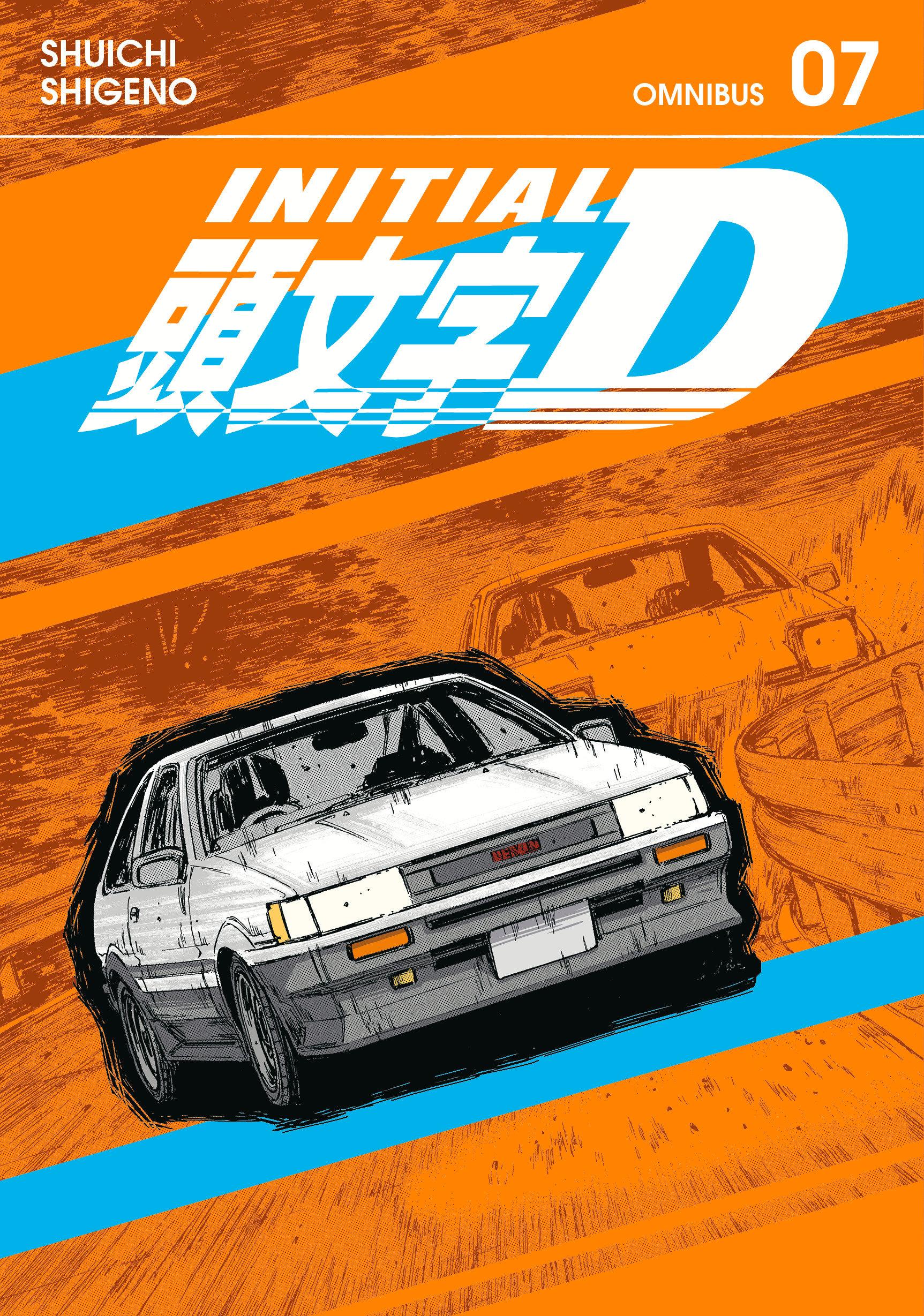Vorderes Coverbild Initial D Omnibus 7 (Vol. 13-14)