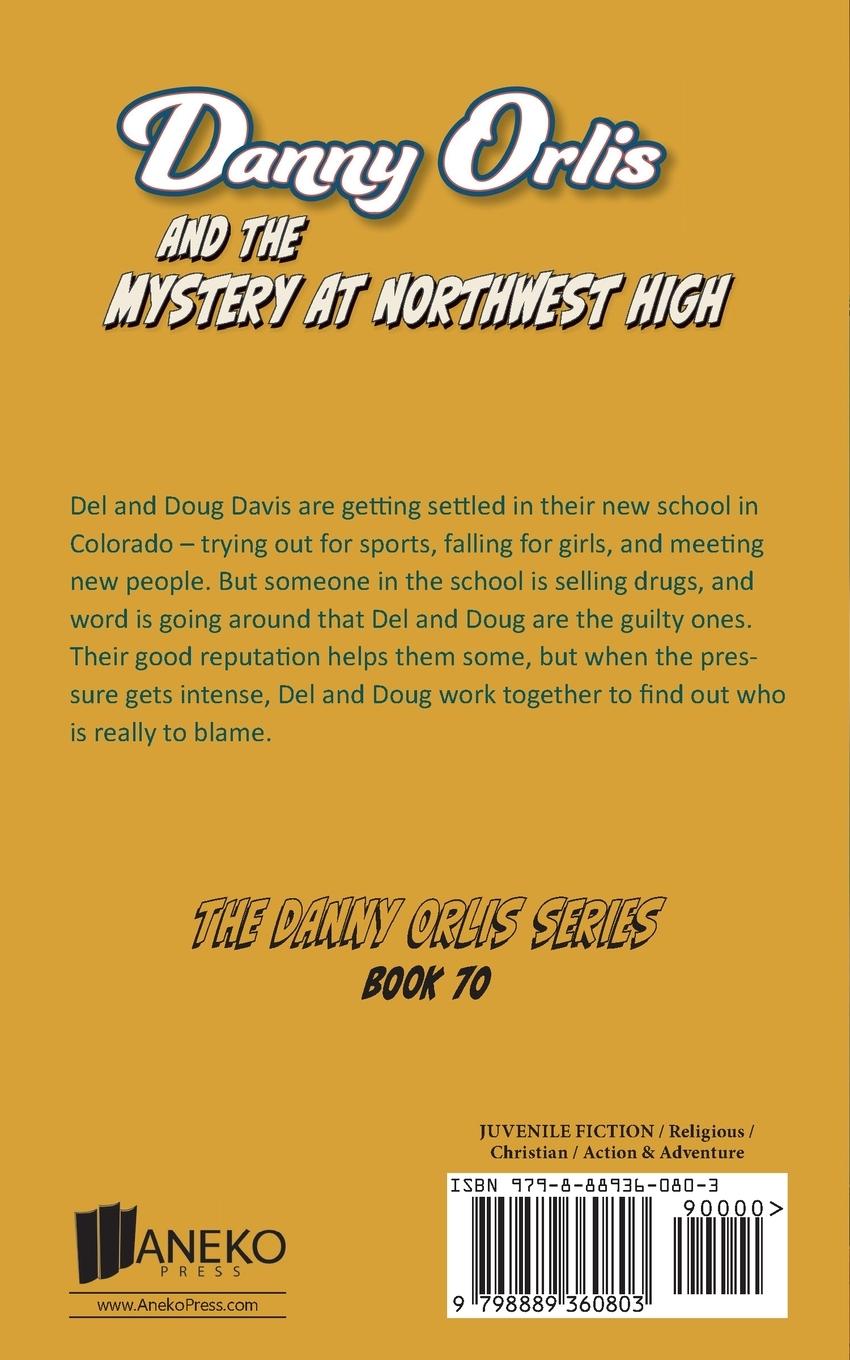 Rückseitencover Danny Orlis and the Mystery at Northwest High