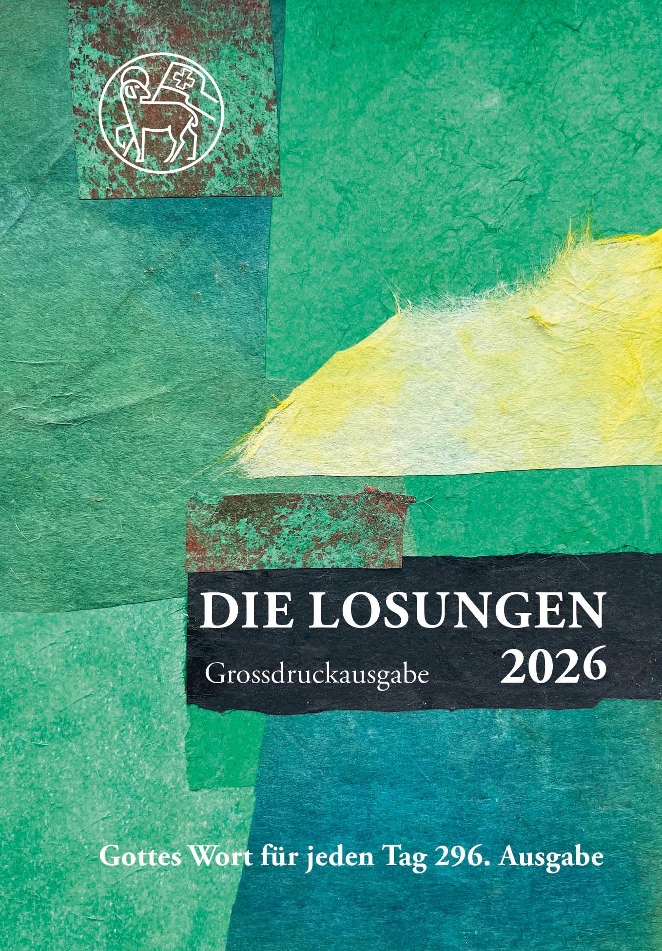 Vorderes Coverbild Losungen Schweiz 2026 / Die Losungen 2026