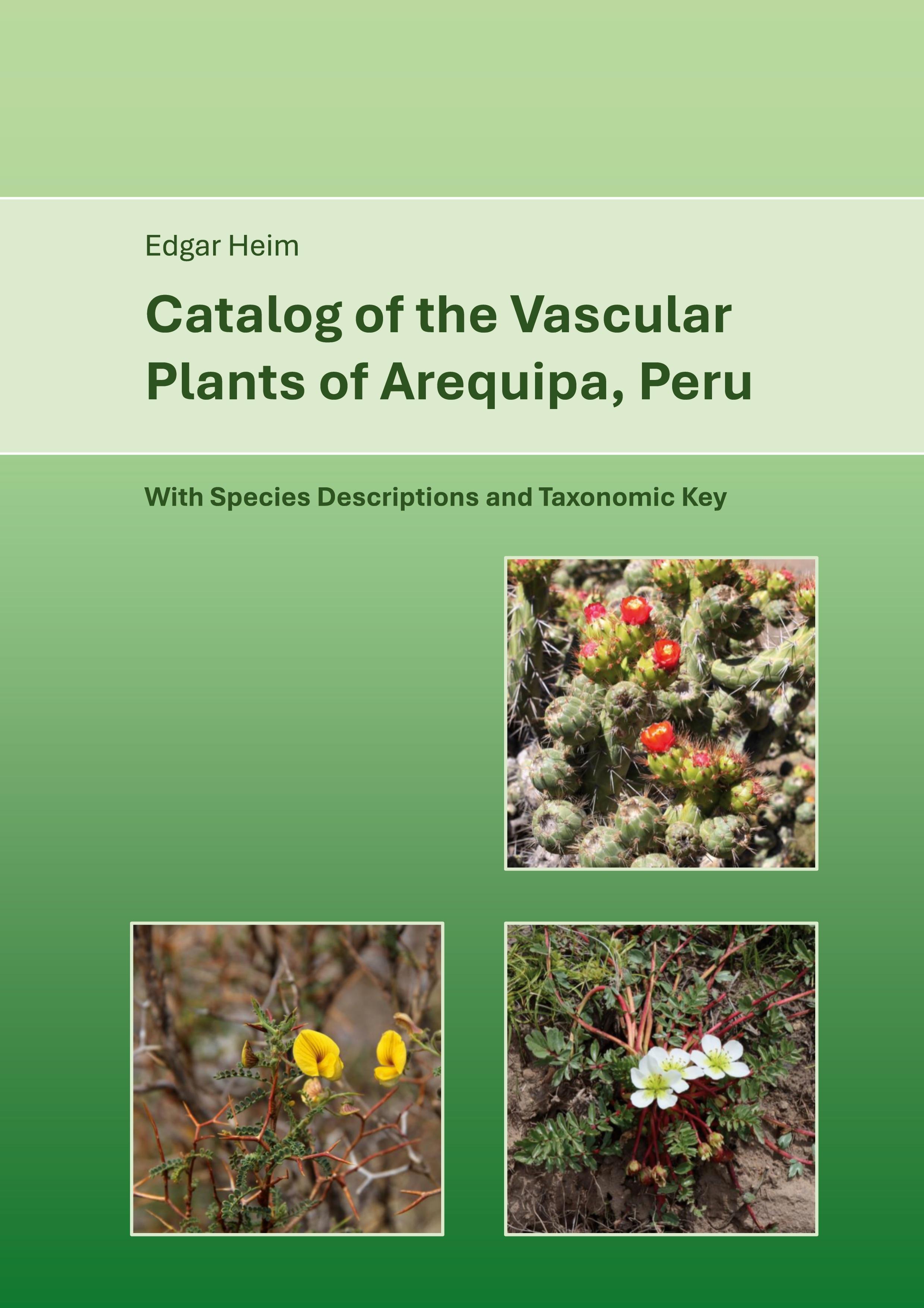 Vorderes Coverbild Catalog of Vascular Plants of Arequipa, Peru