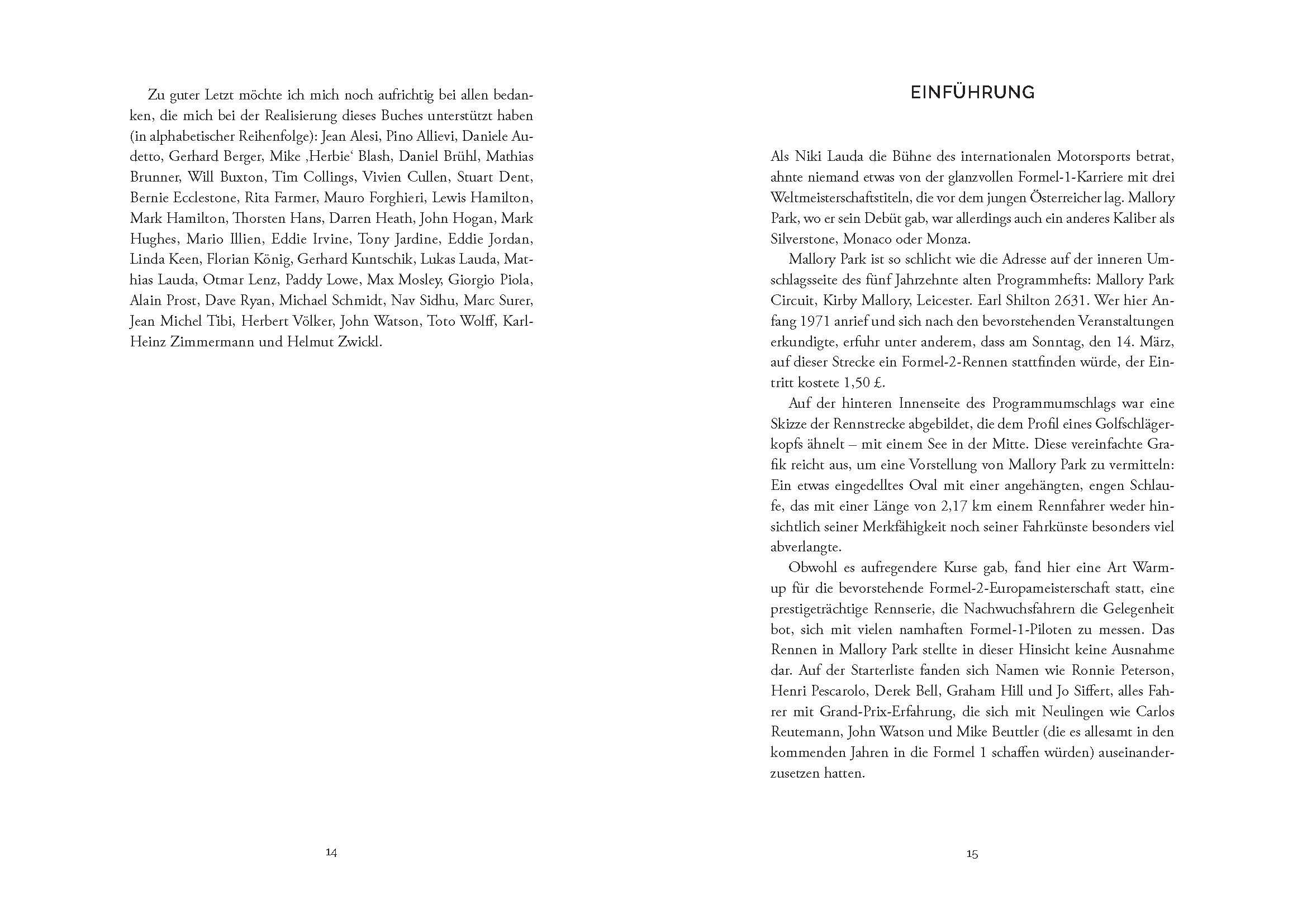 Beispielinhalt (Bild) Niki Lauda "Es ist nicht einfach, perfekt zu sein"