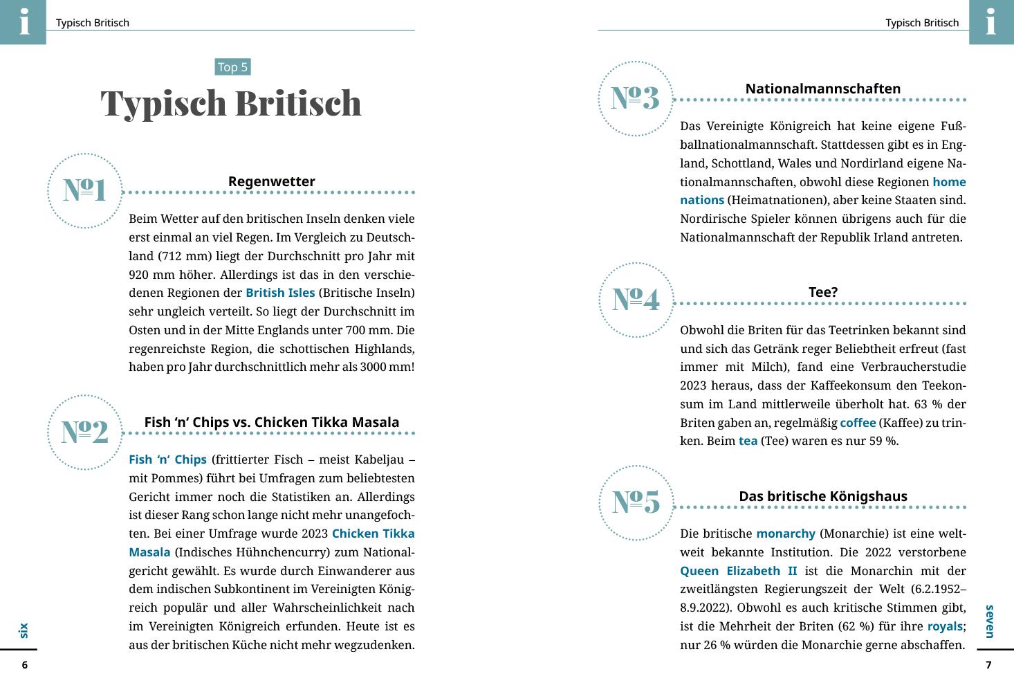 Beispielinhalt (Bild) Reise Know-How Sprachführer  Englisch - Wort für Wort