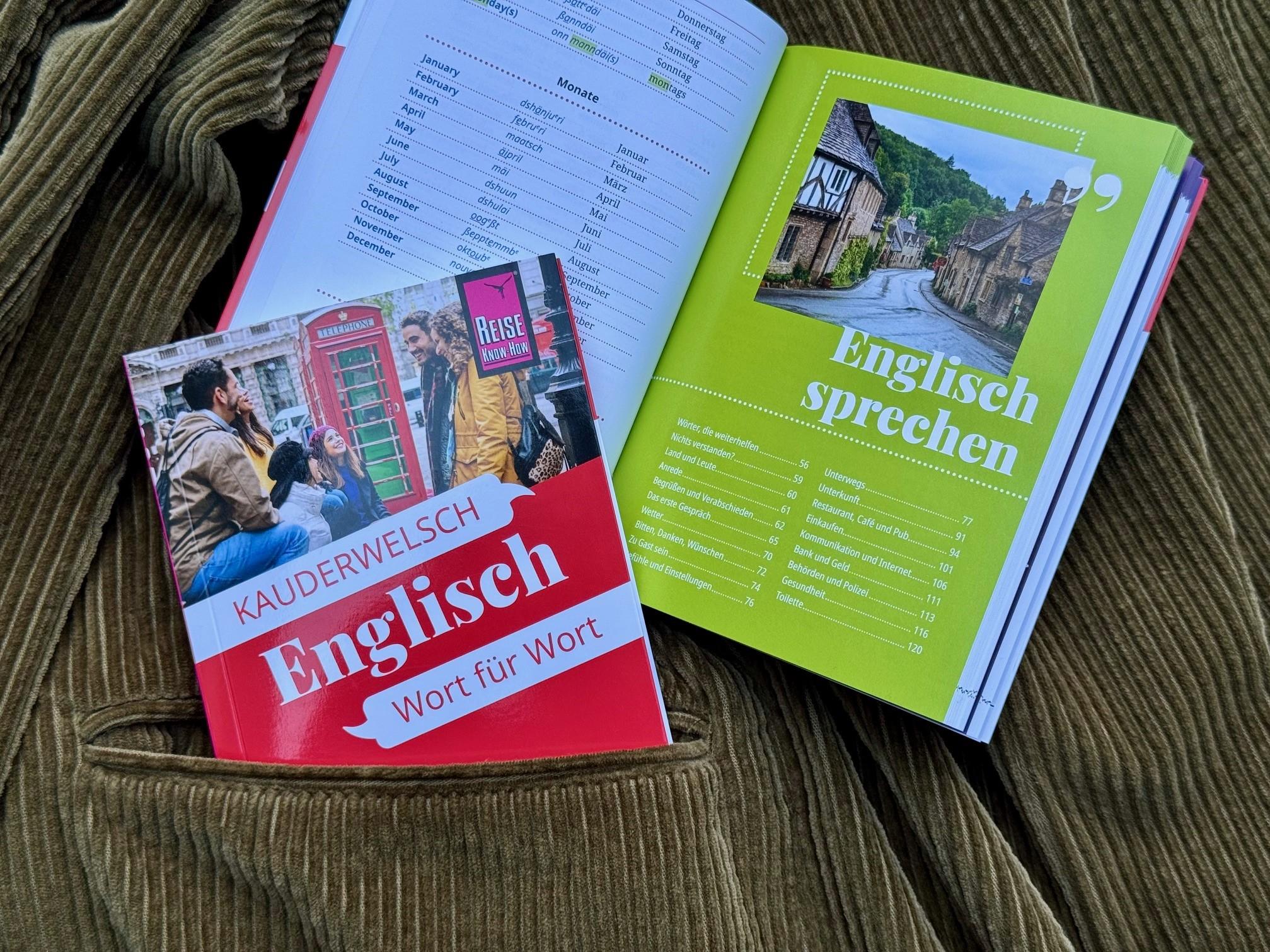 Beispielinhalt (Bild) Reise Know-How Sprachführer  Englisch - Wort für Wort