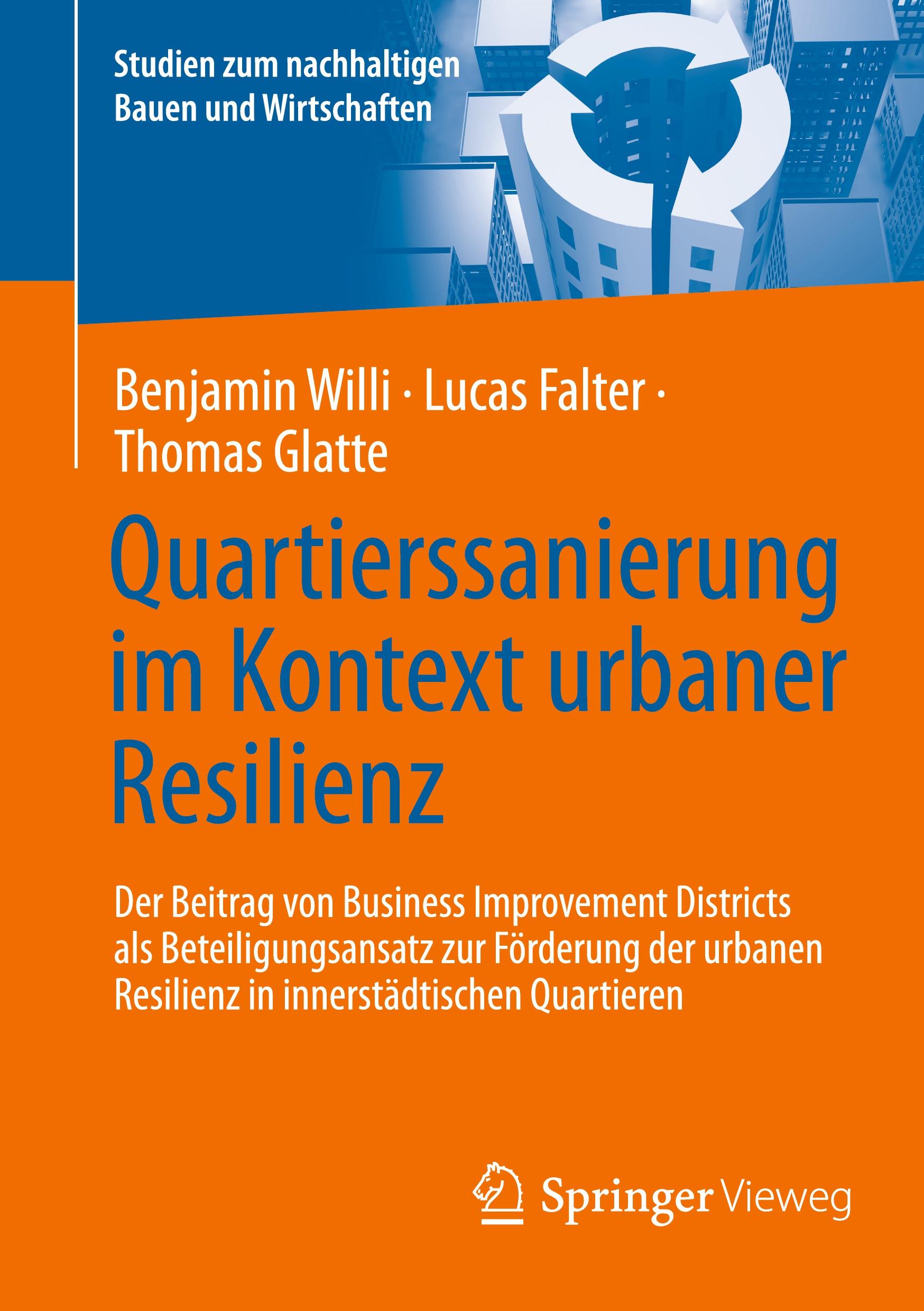 Vorderes Coverbild Quartierssanierung im Kontext urbaner Resilienz
