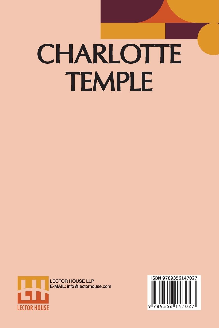 Rückseitencover Charlotte Temple
