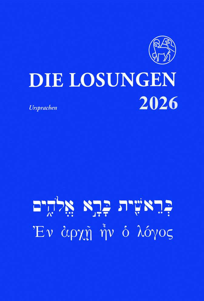 Vorderes Coverbild Die Losungen in der Ursprache 2026