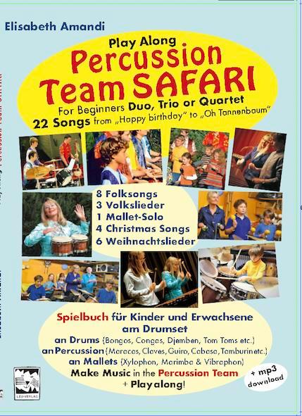 Vorderes Coverbild Percussion Team Safari